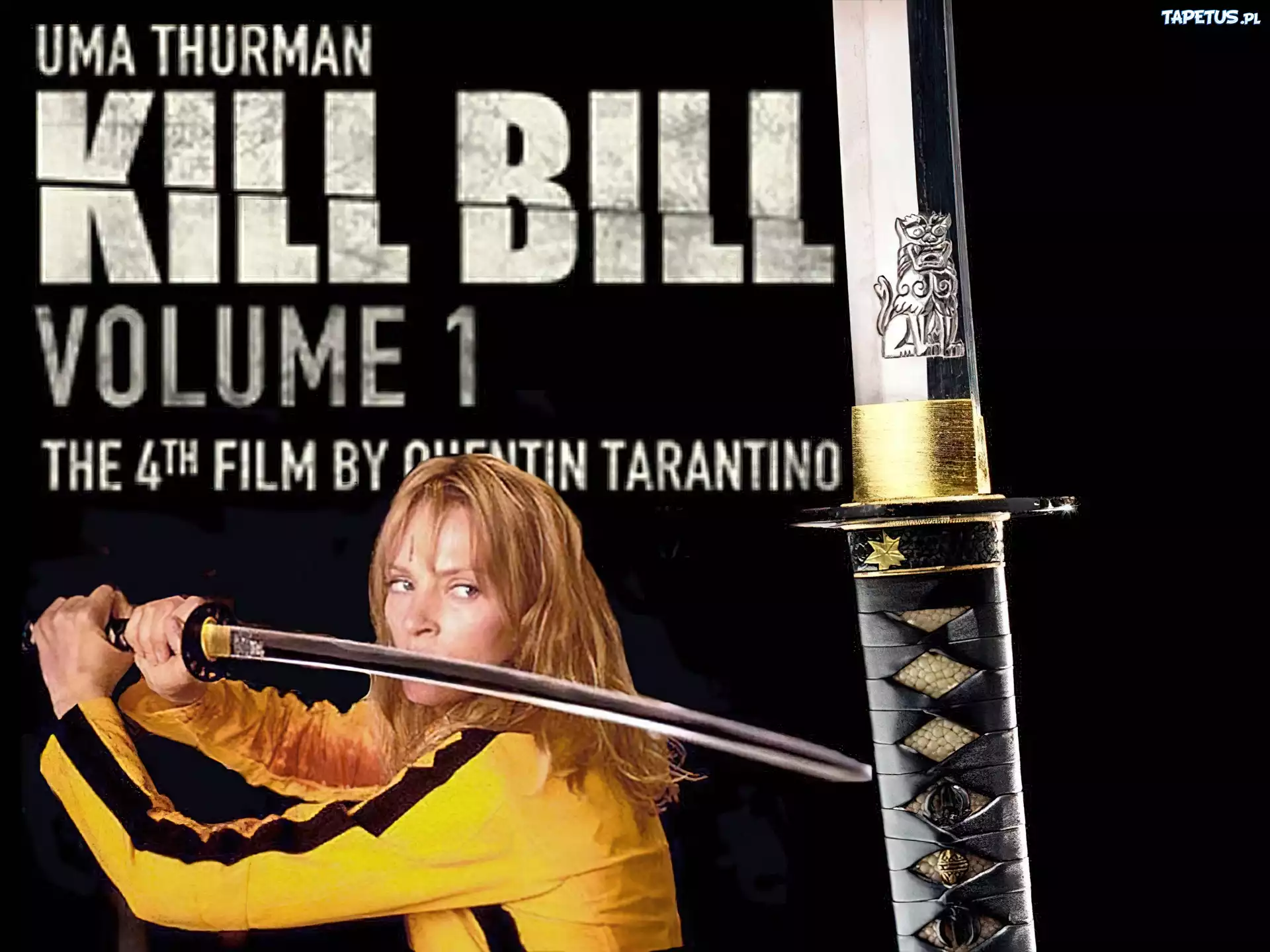 Uma Thurman, Miecz, Kill Bill 1