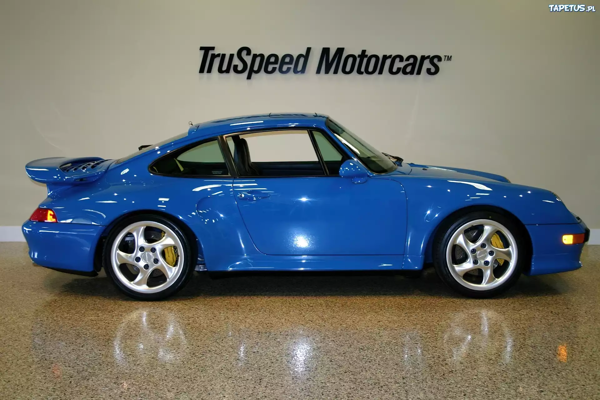 truspeed, niebieskie, Porsche 993