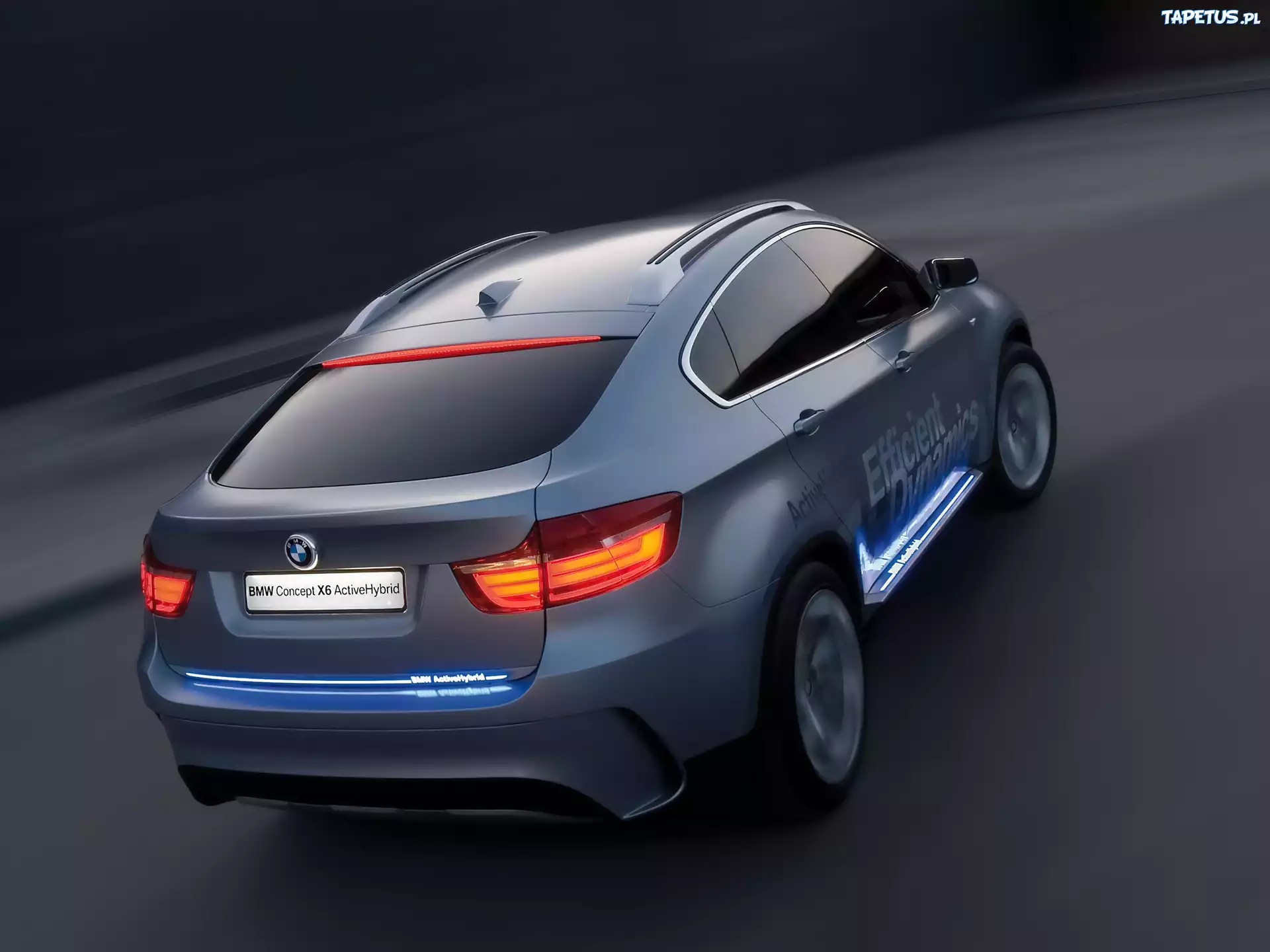 BMW X6, Neonowe, Lampy