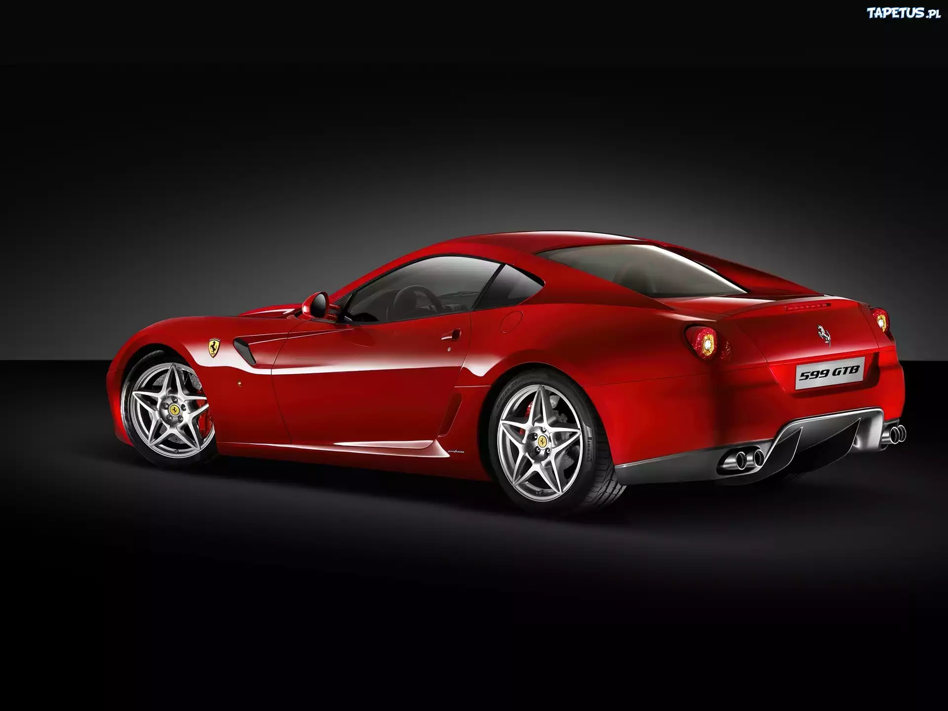 Ferrari 599, Końcówki, Wydechu