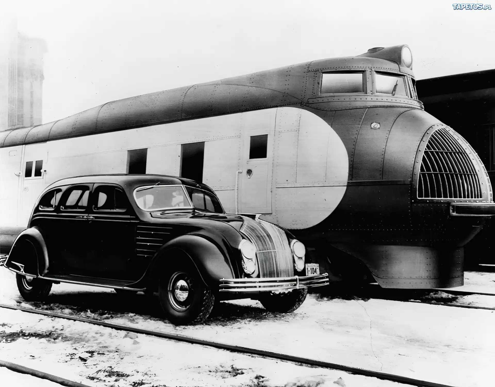 Chrysler Airflow, Pociąg
