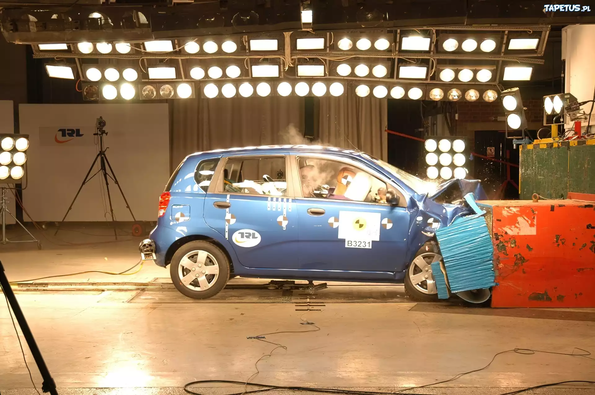 Chevrolet Kalos, Crash, Test