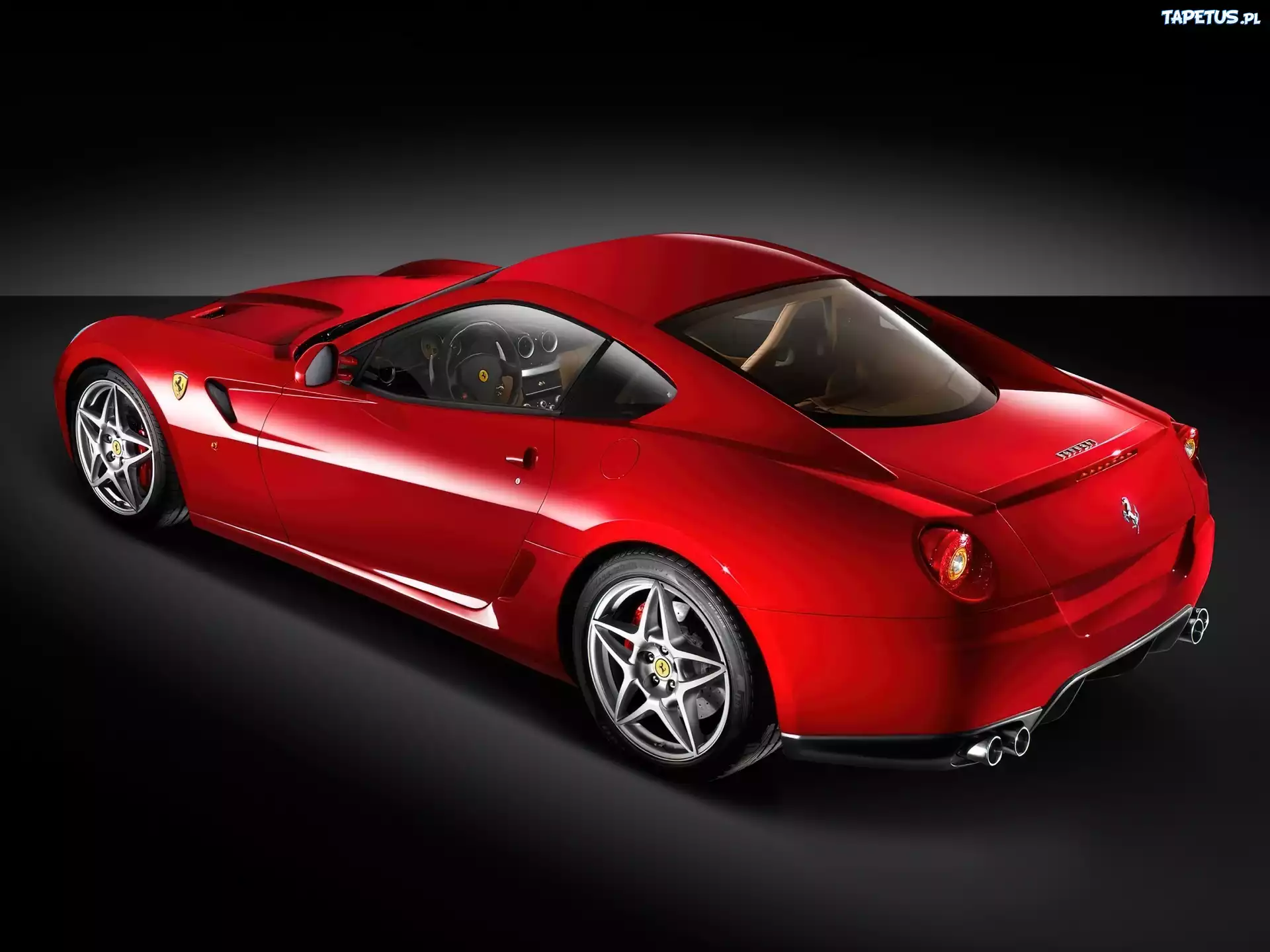Ferrari 599, Lampy, Tył, Bagażnik