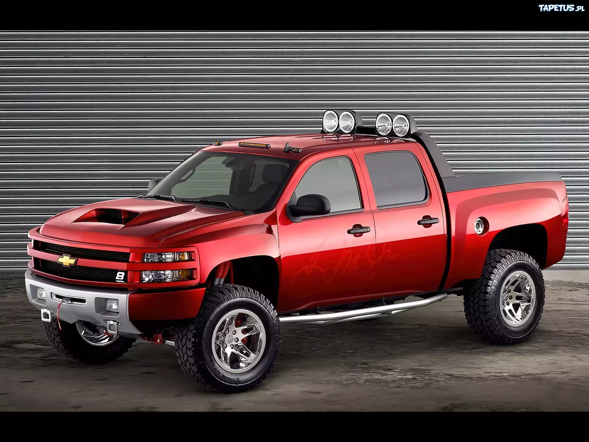 Chevrolet Silverado, Szperacze, Wyciągarka