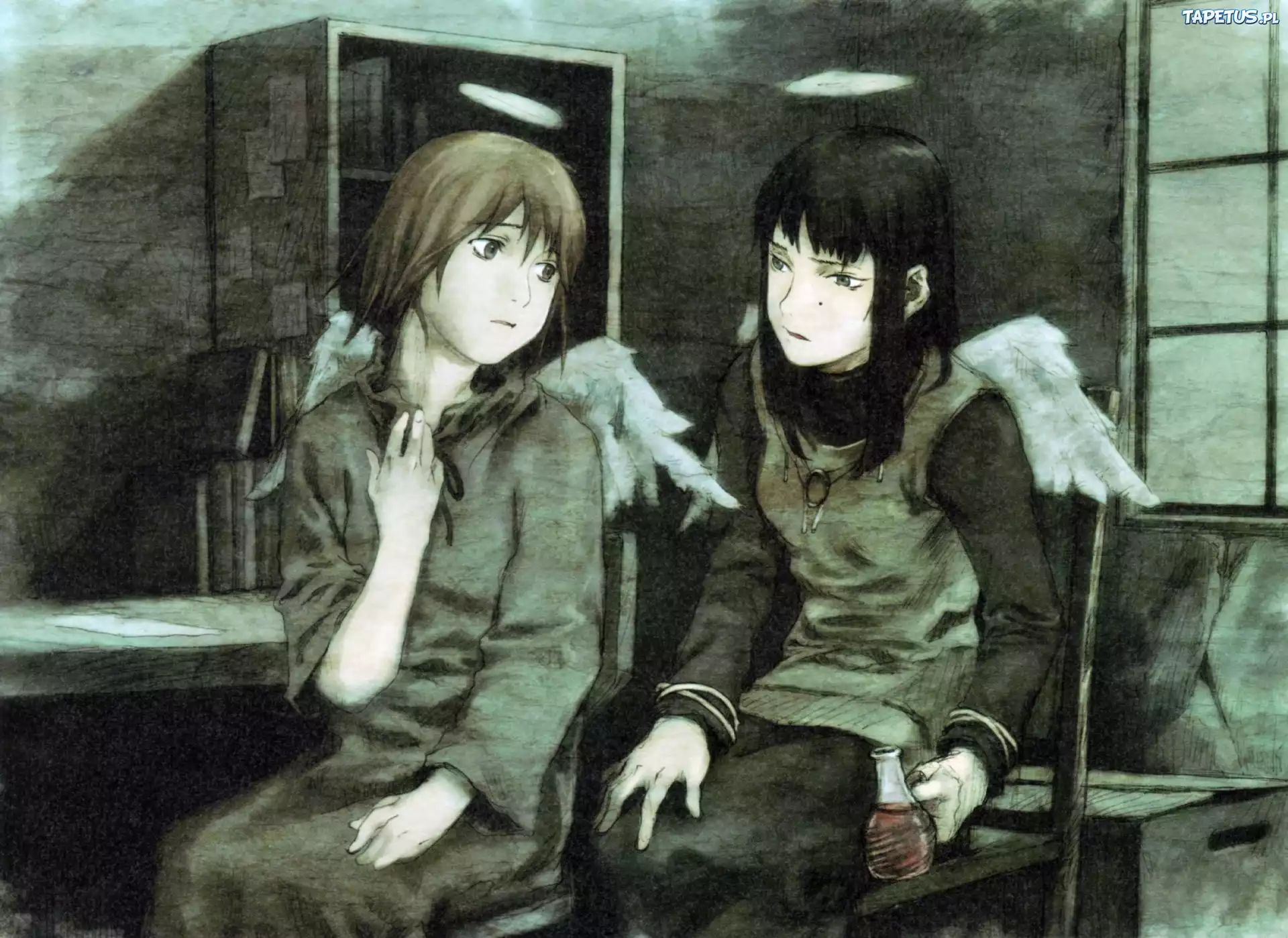 Haibane Renmei, Anioły