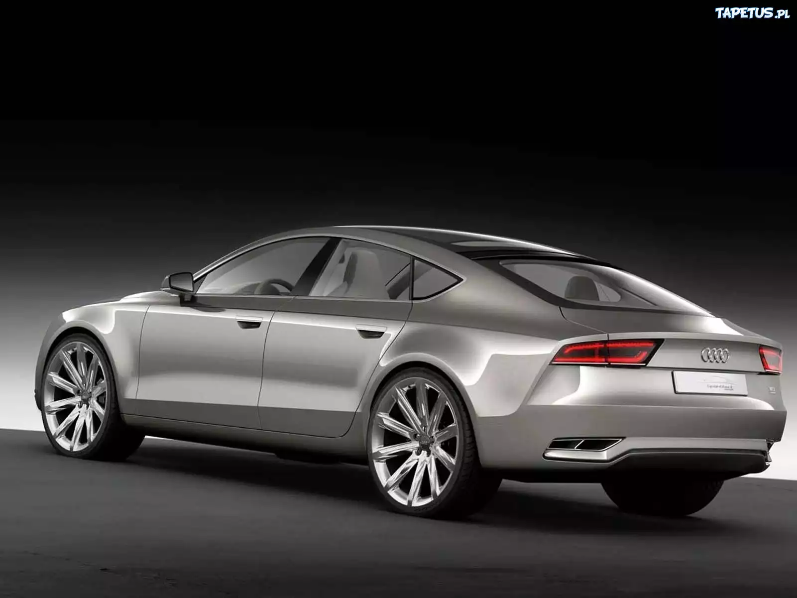 Tył, Audi A7, Grafika