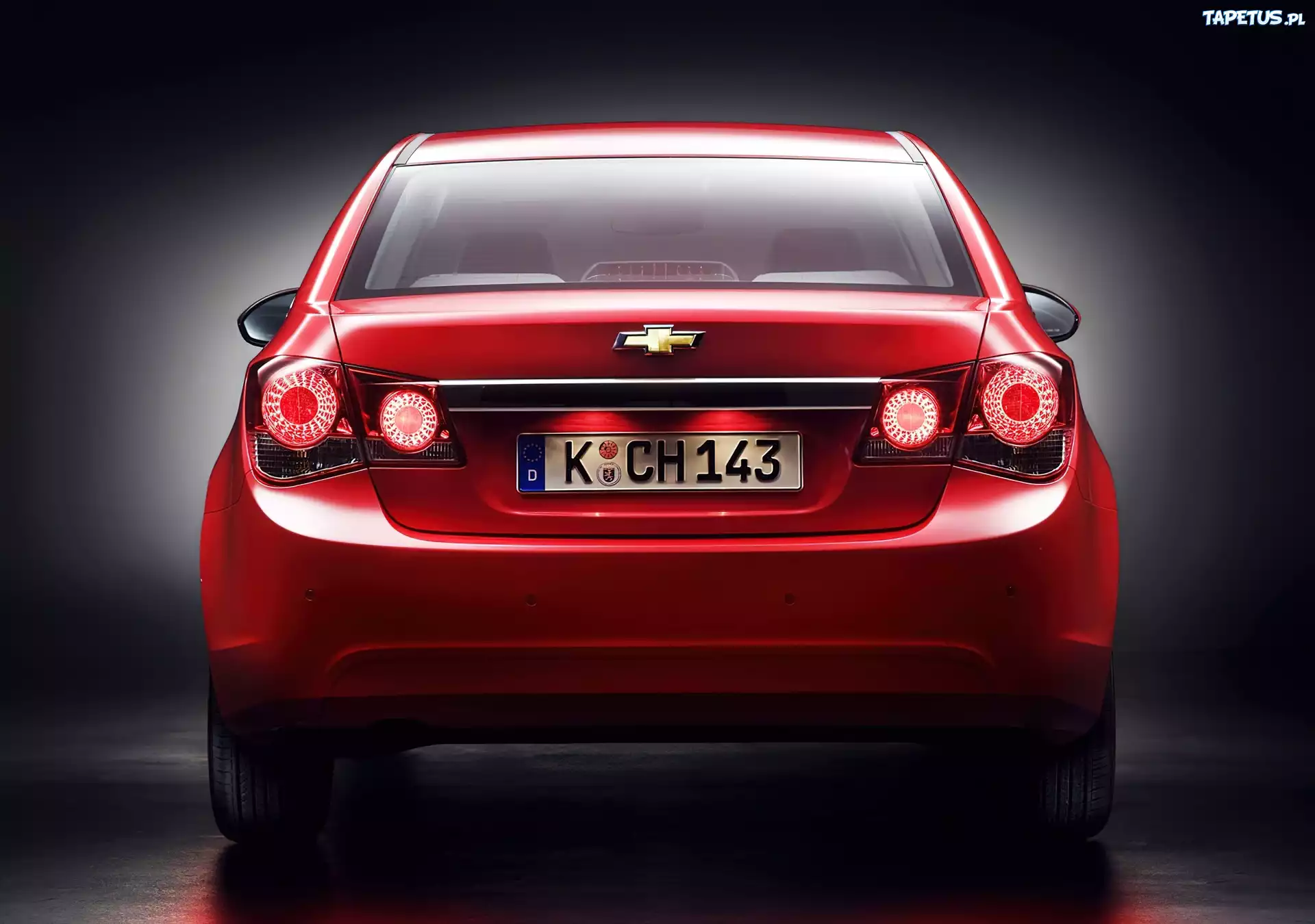 Tył, Chevrolet Cruze, Emblemat