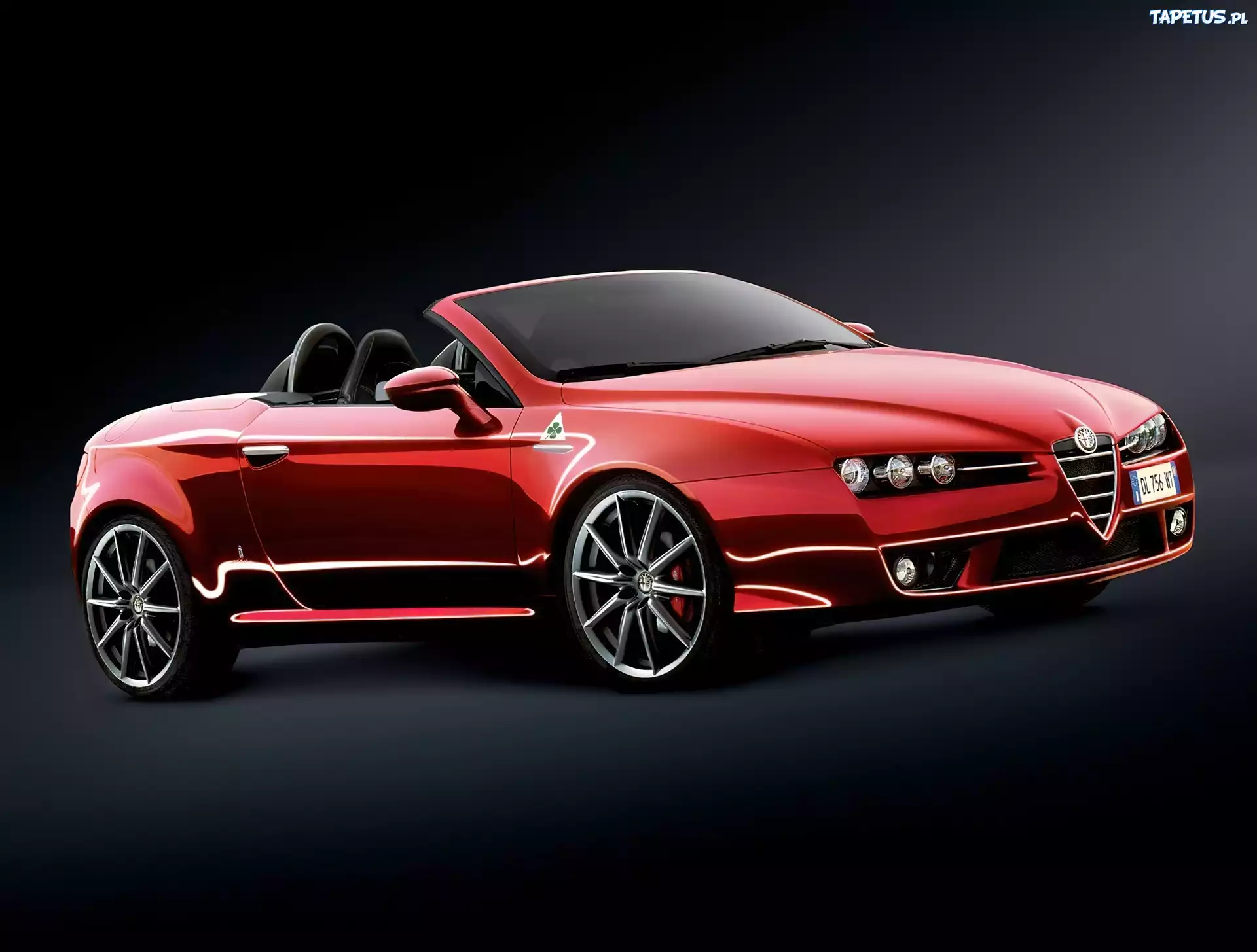 Alfa Romeo Spider, Lusterka
