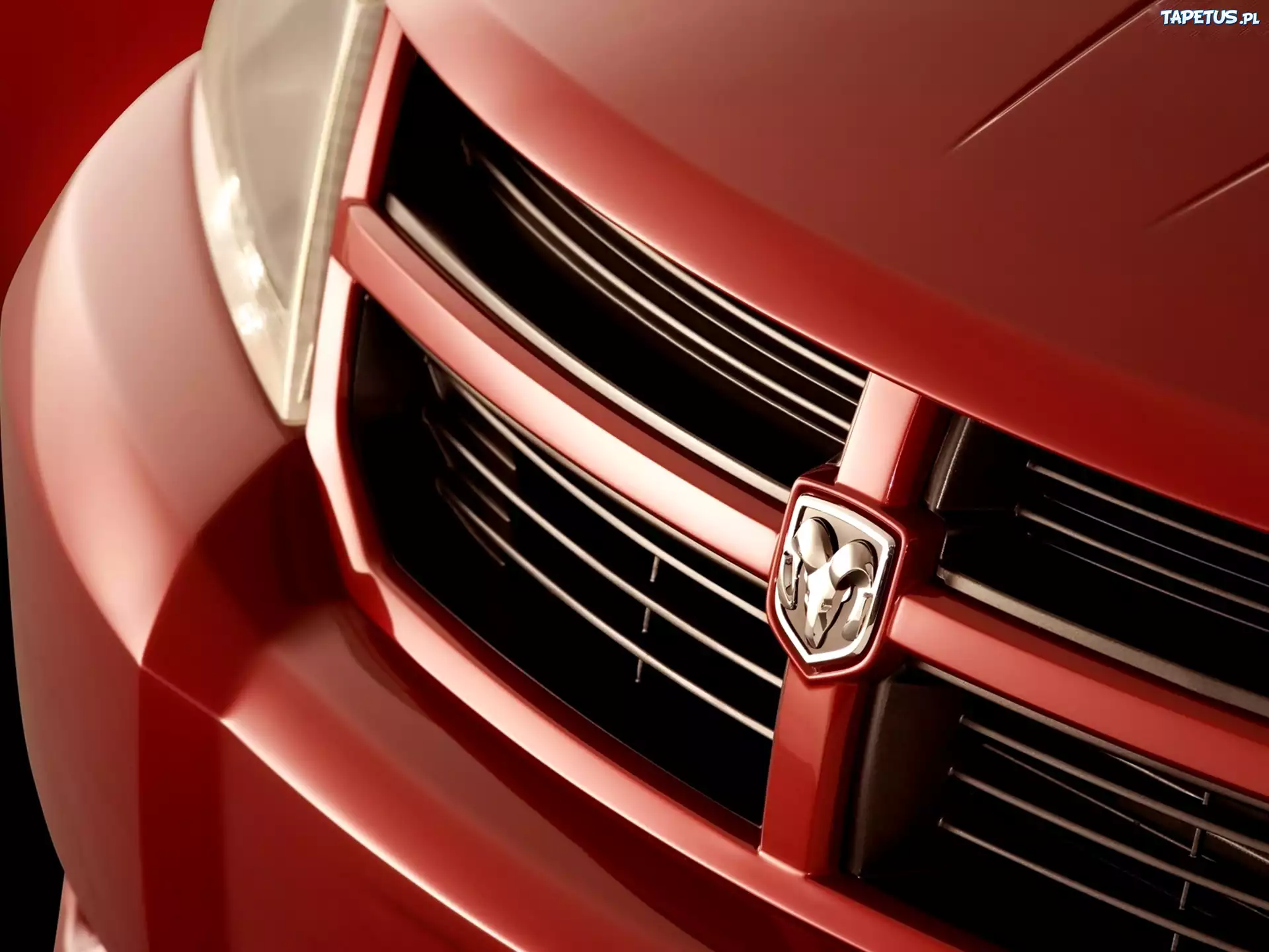 Emblemat, Dodge Avenger, Grill