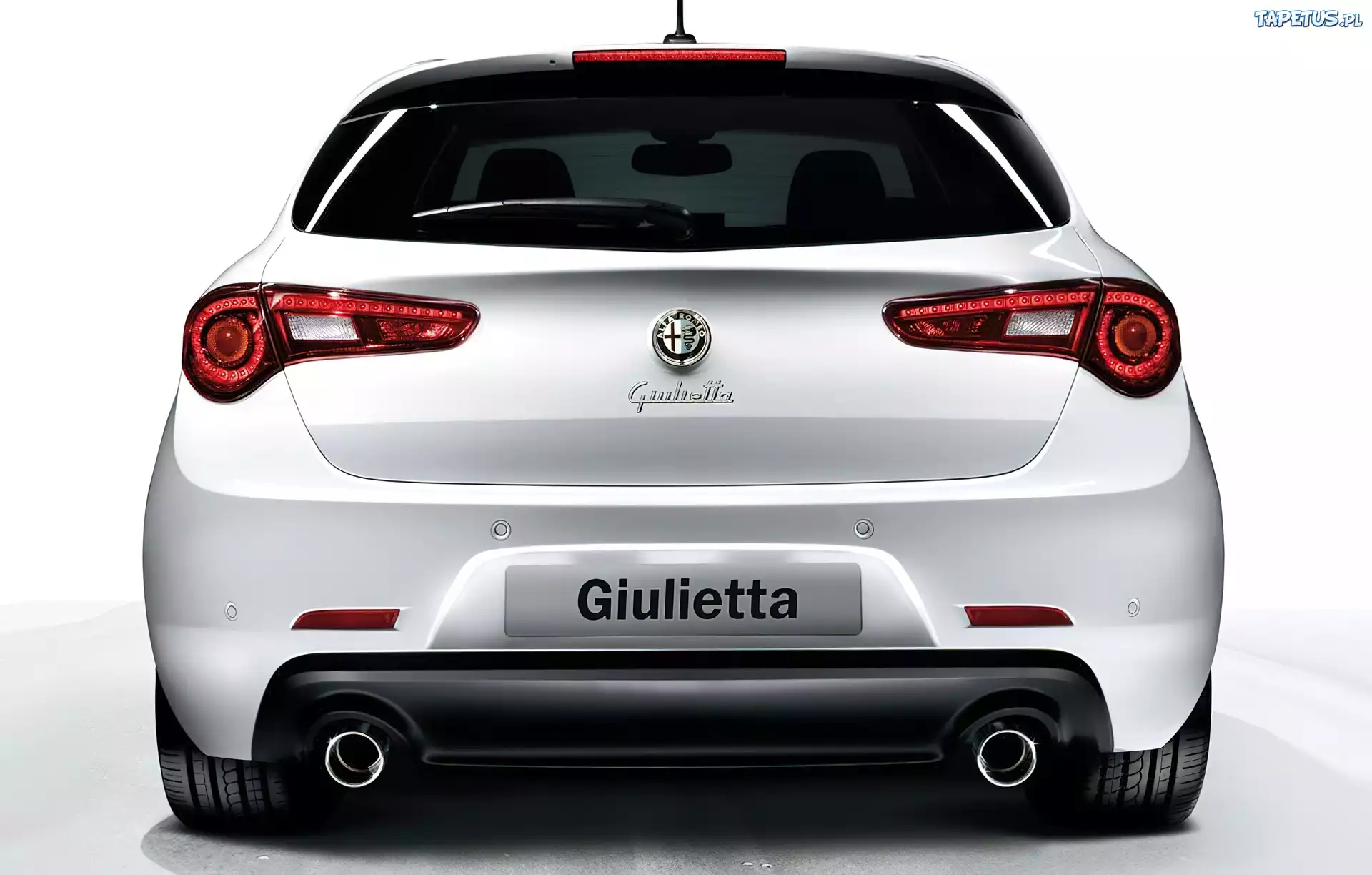 Tył, Alfa Romeo Giulietta, Czujniki, Parkowania