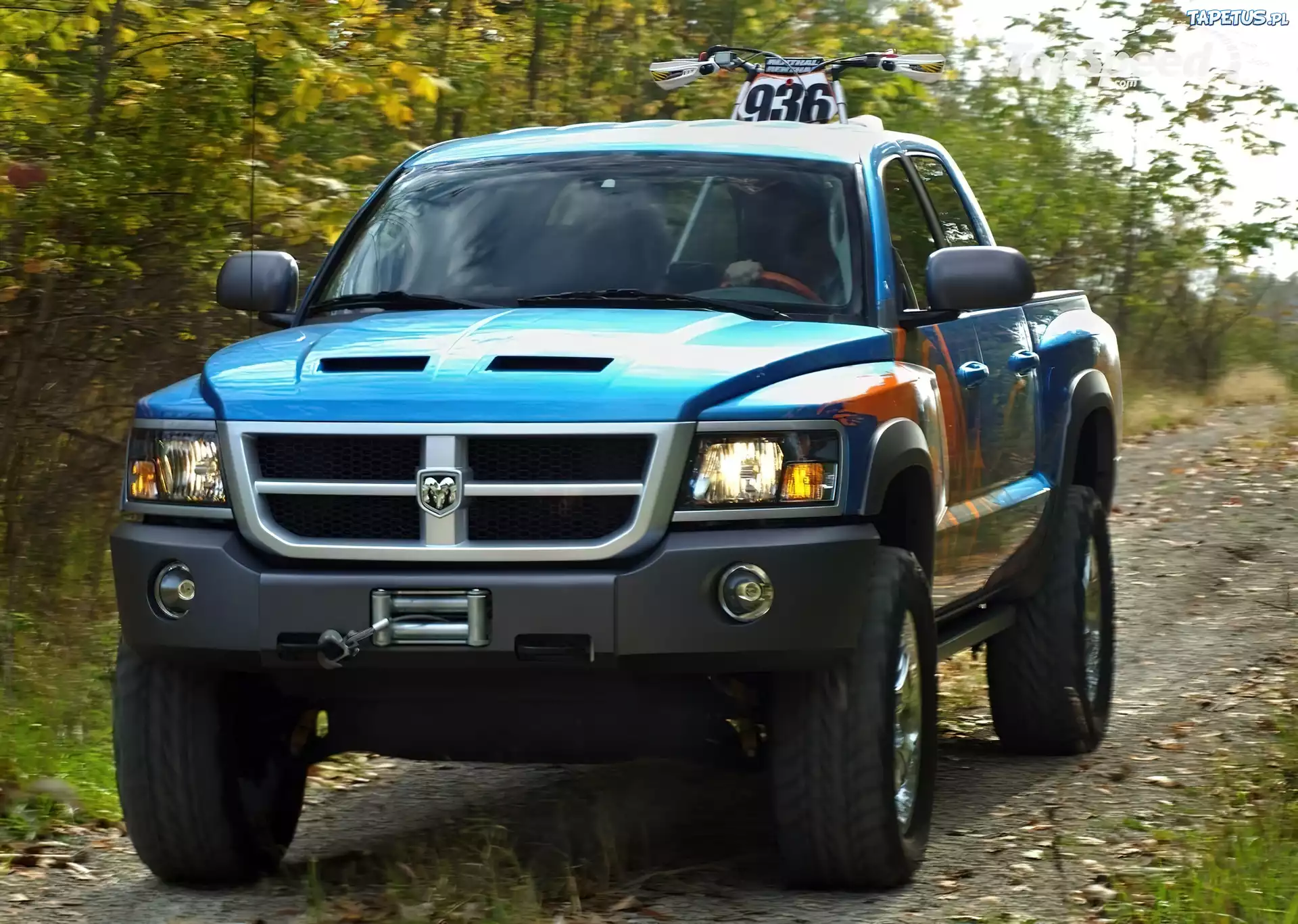 Dodge Dakota, Wyciągarka, Napęd, 4x4