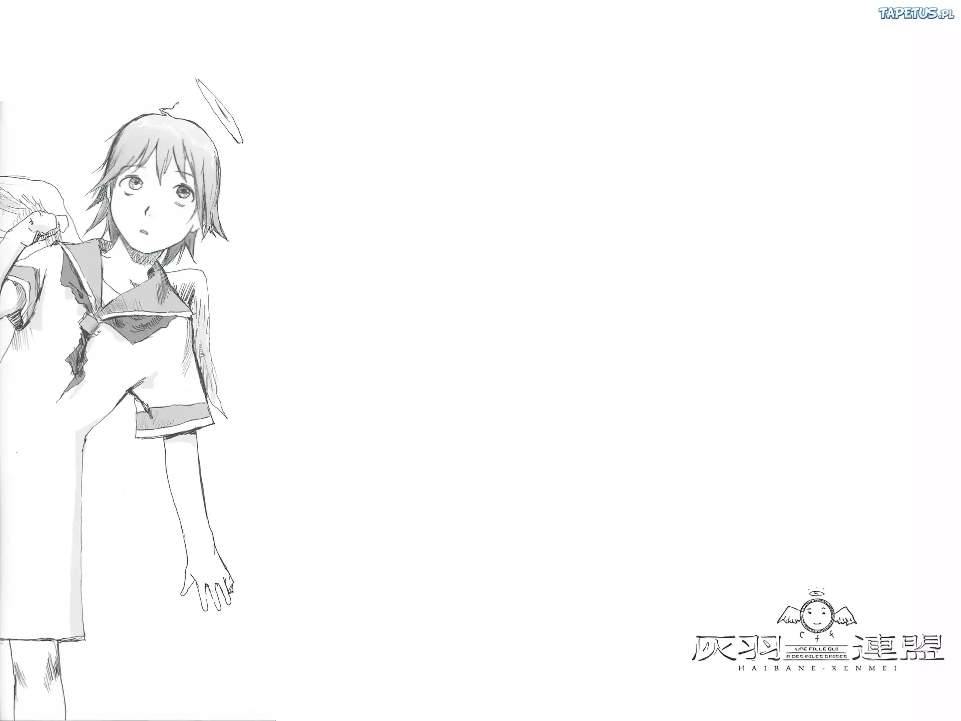 Haibane Renmei, Rysunek