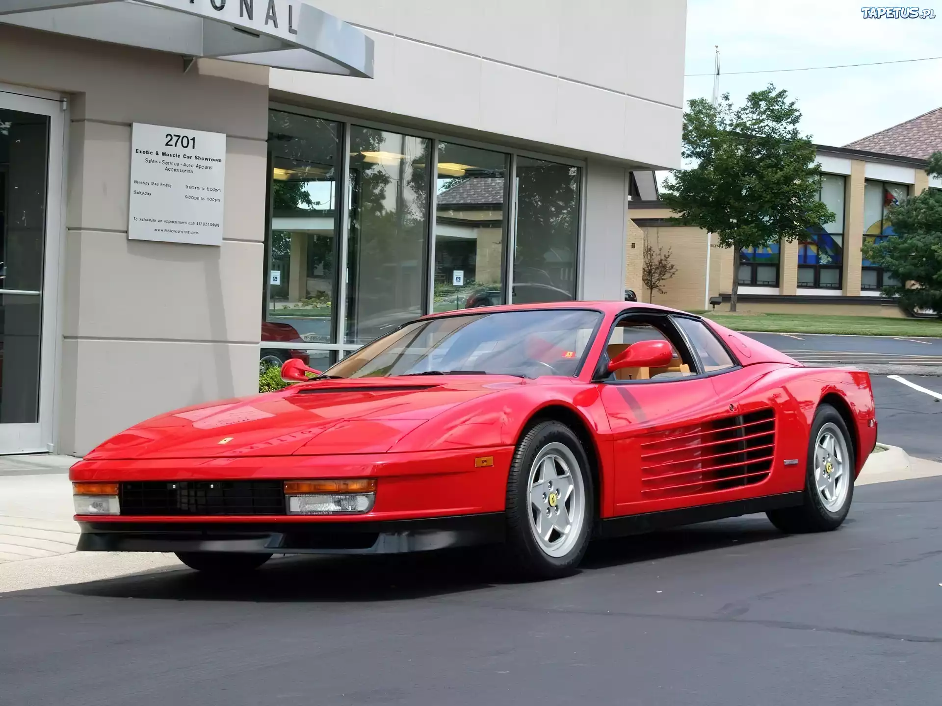 Ferrari Testarossa, Ulica