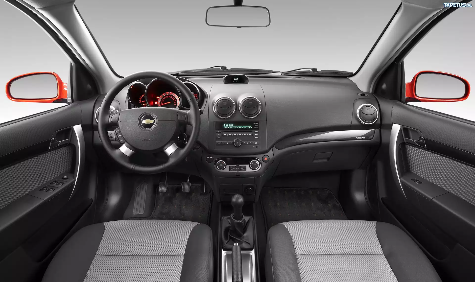 Chevrolet Kalos, Wnętrze