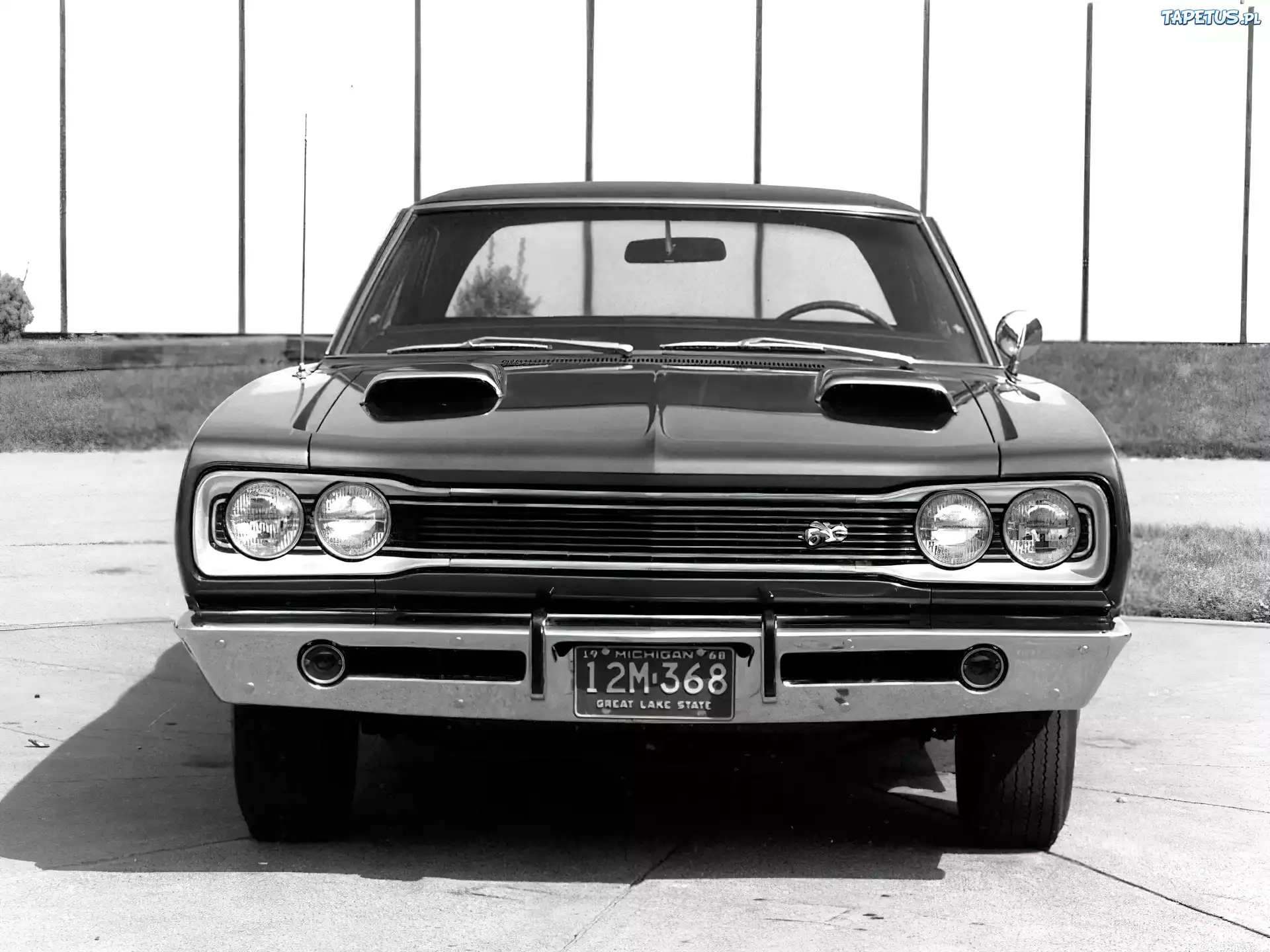 Przód, Dodge Coronet, Lampy