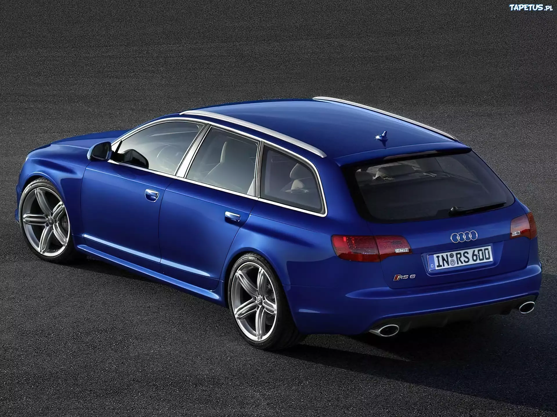 Niebieskie, Audi A6, RS, Kombi