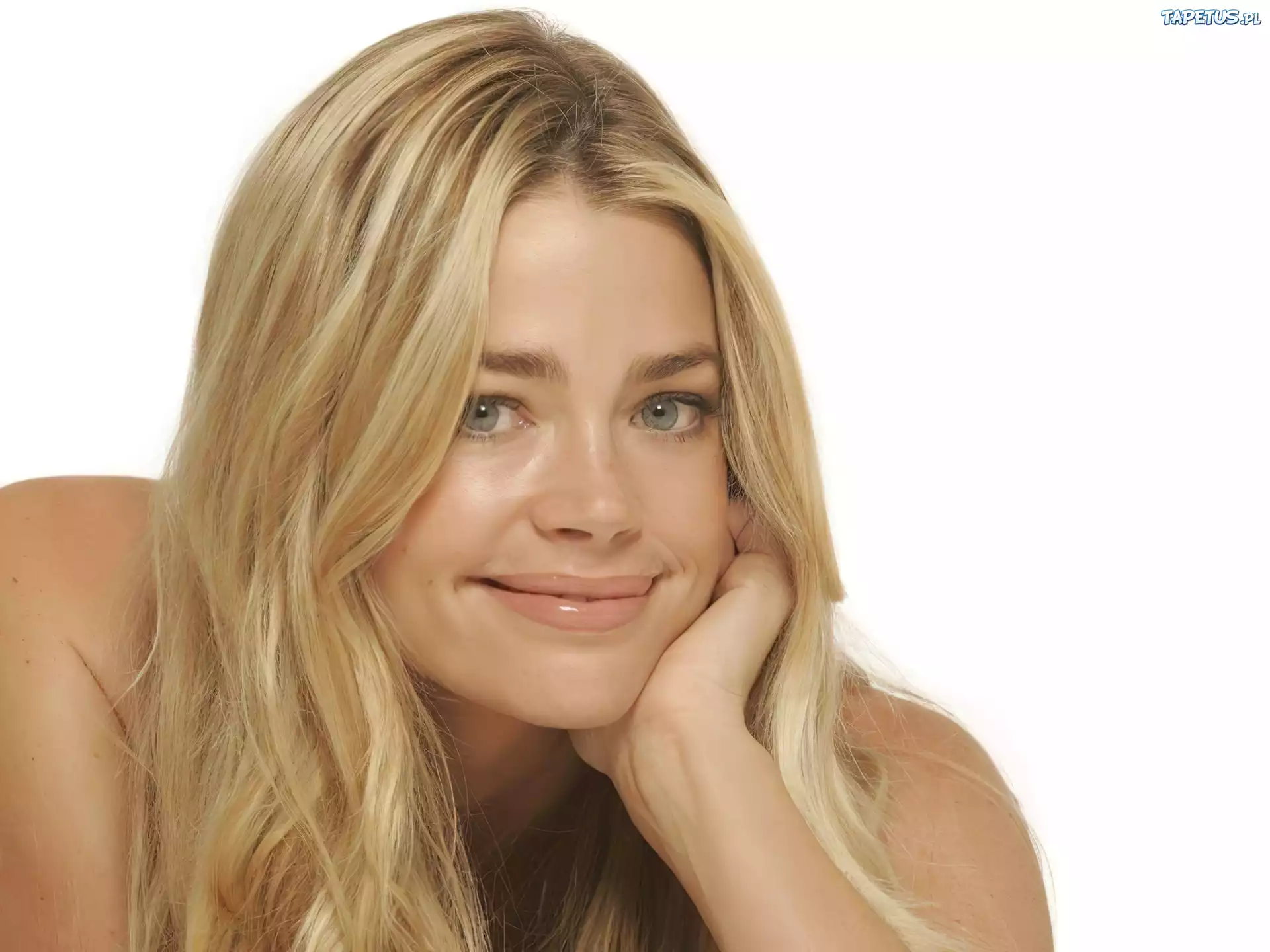 słodka, blondynka, Denise Richards