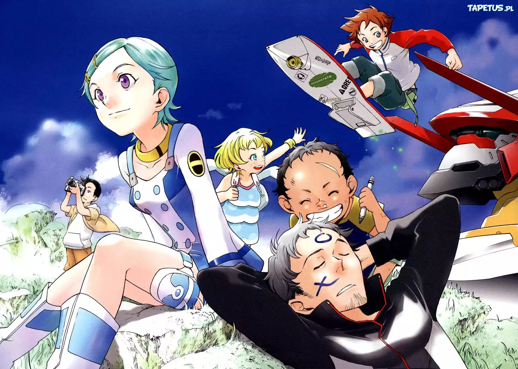 Eureka 7, Wszyscy