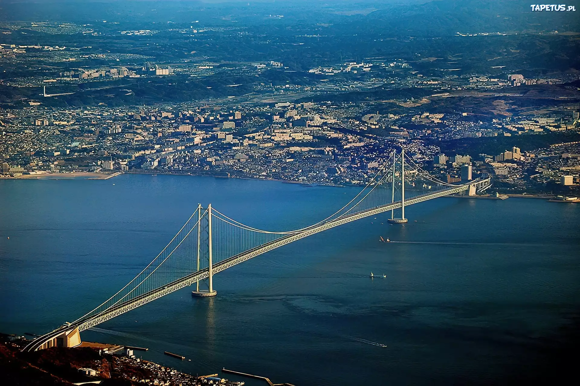 Wiszący, Most, Pearl Bridge, Miasto