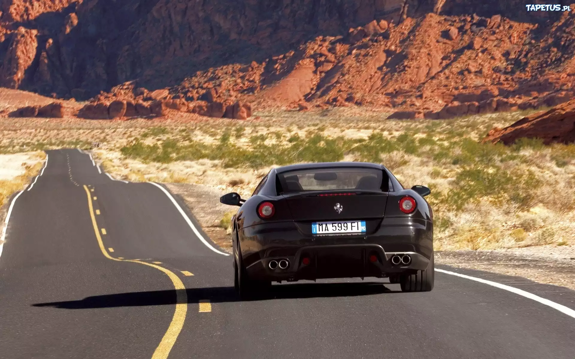 Ferrari 599, Góry, Włochy