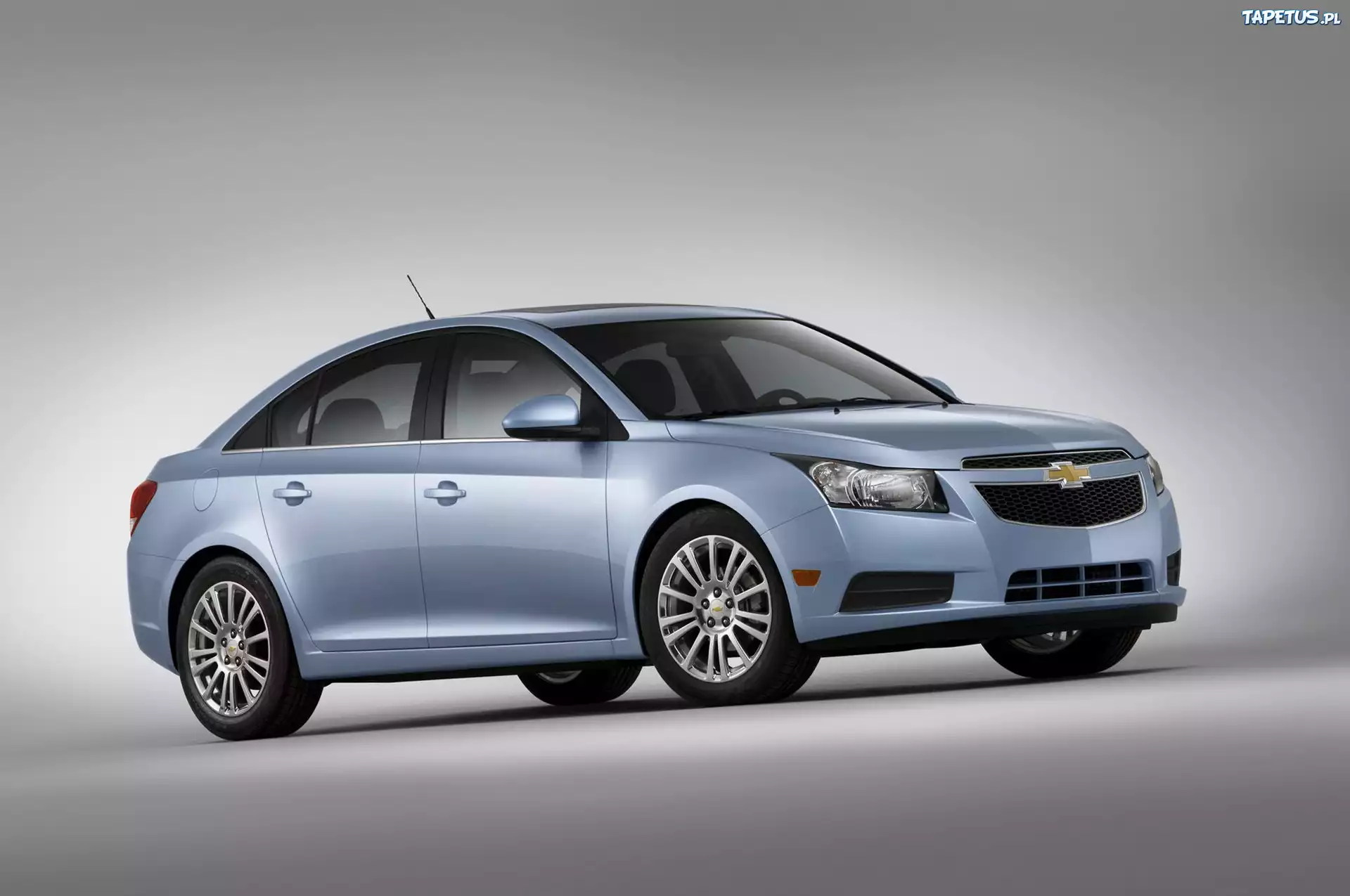 Błękitny, Chevrolet Cruze, Sedan