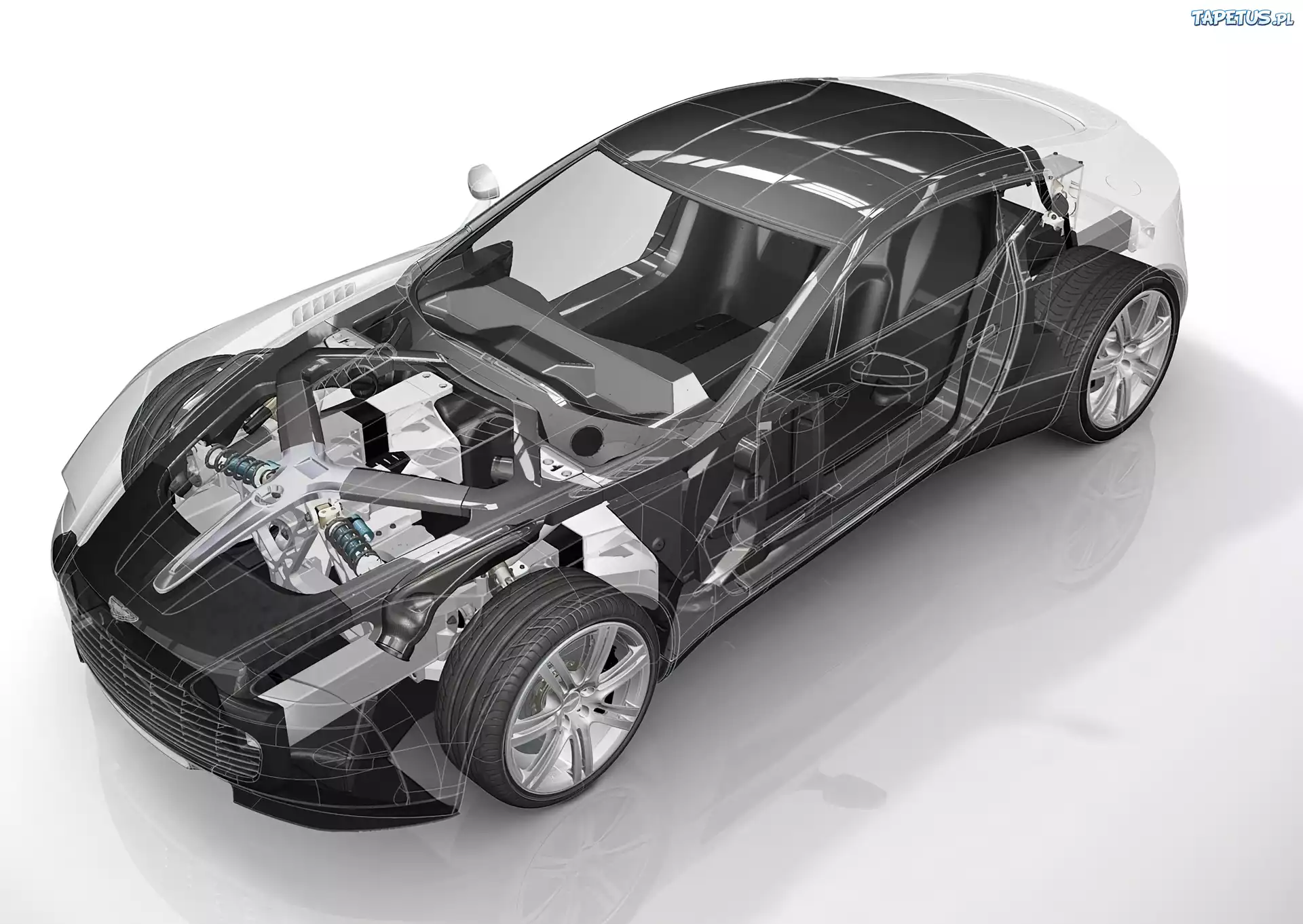 Aston Martin One-77, Przekrój
