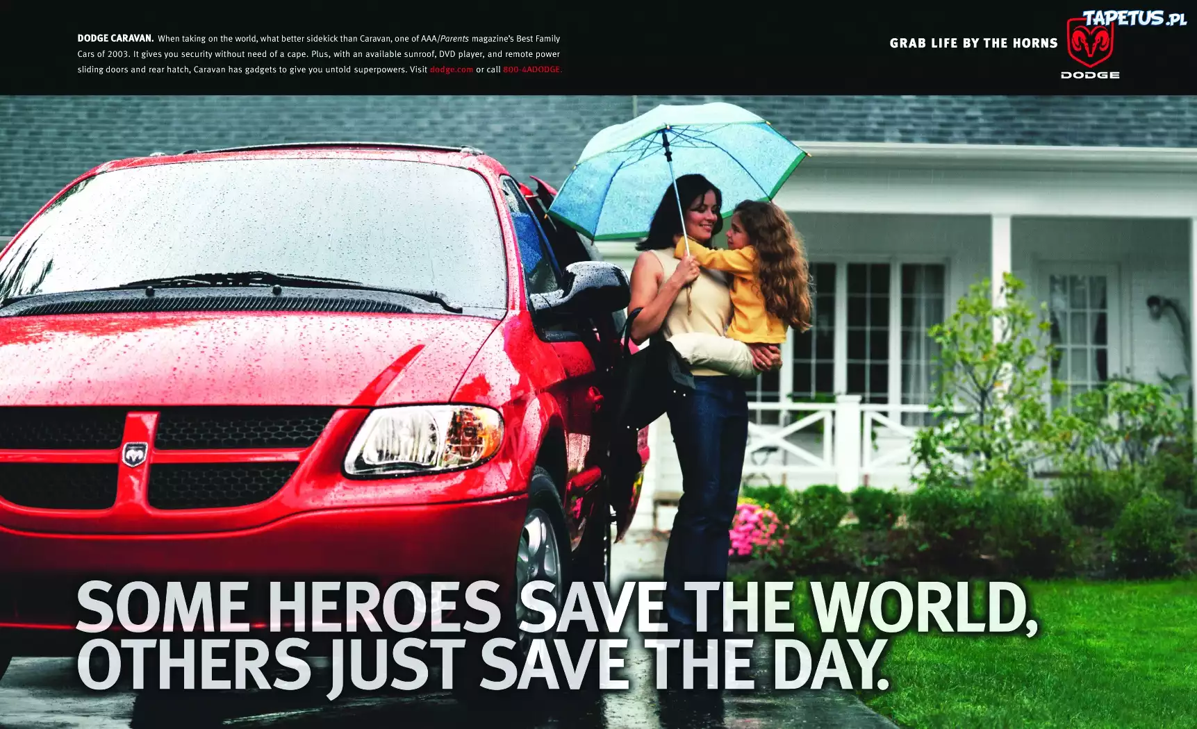 Dodge Caravan, Reklama