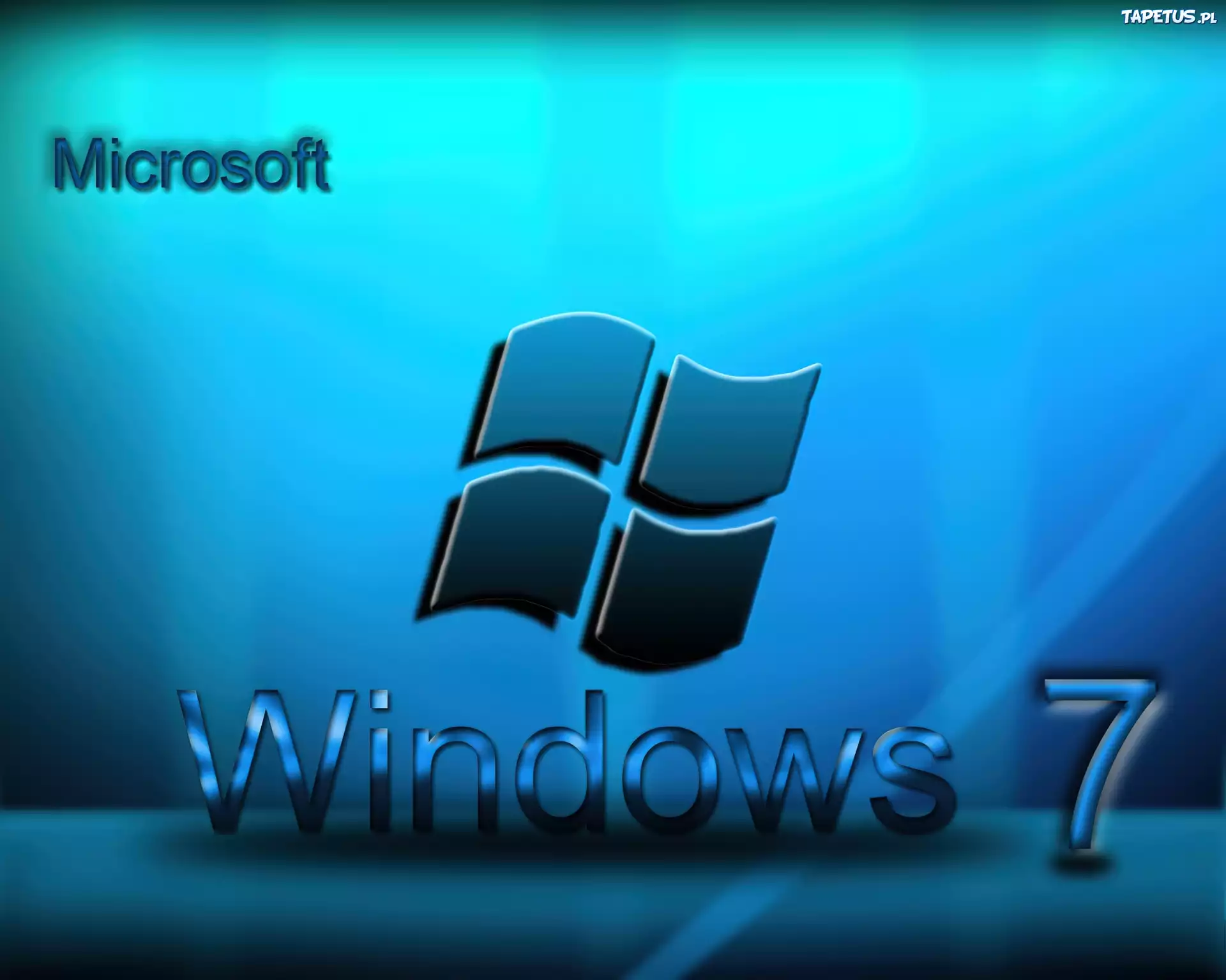 Windows, Seven, Turkusowy