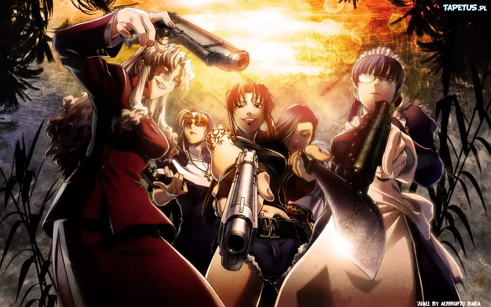 Black Lagoon, Revy, Pistolet