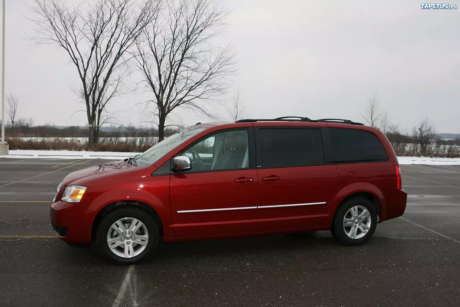Dodge Caravan, Przyciemnione, Szyby
