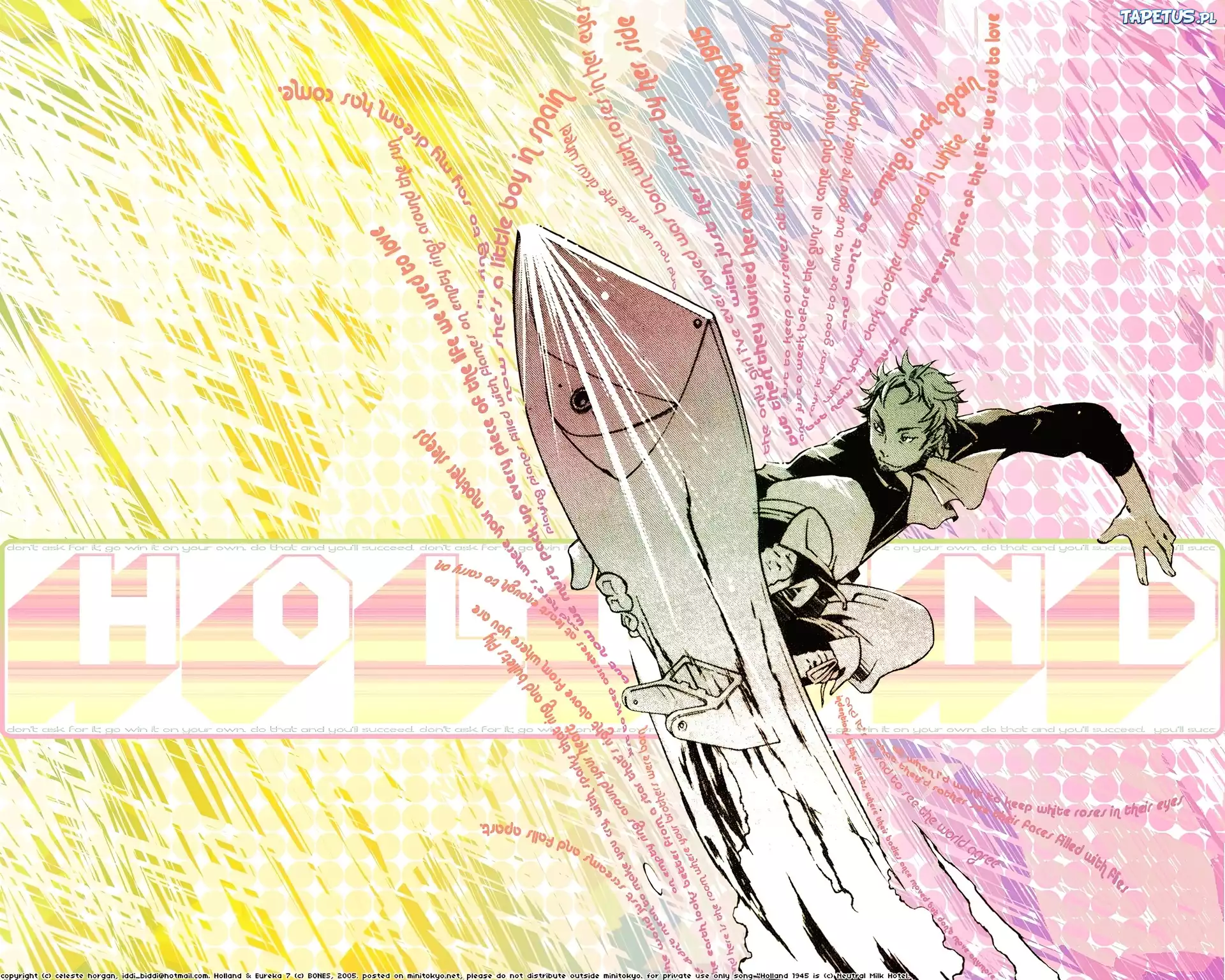 Eureka 7, Holland