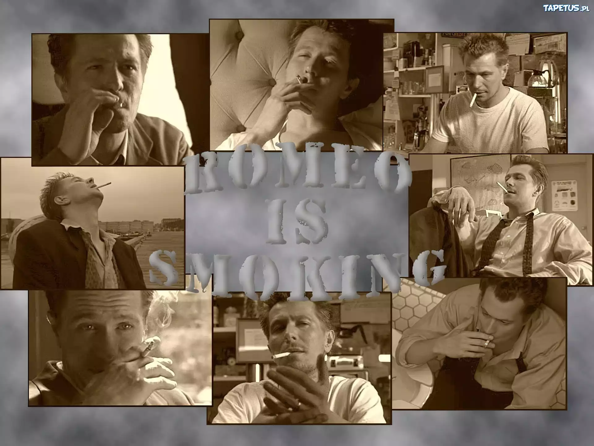 Gary Oldman,romeo is smoking, papieros