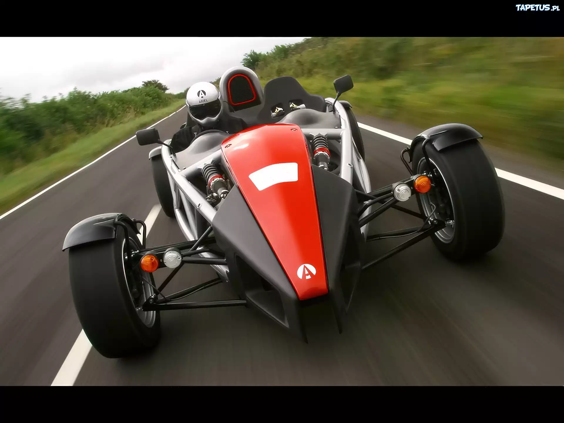 Przód, Ariel Atom, Reflektory