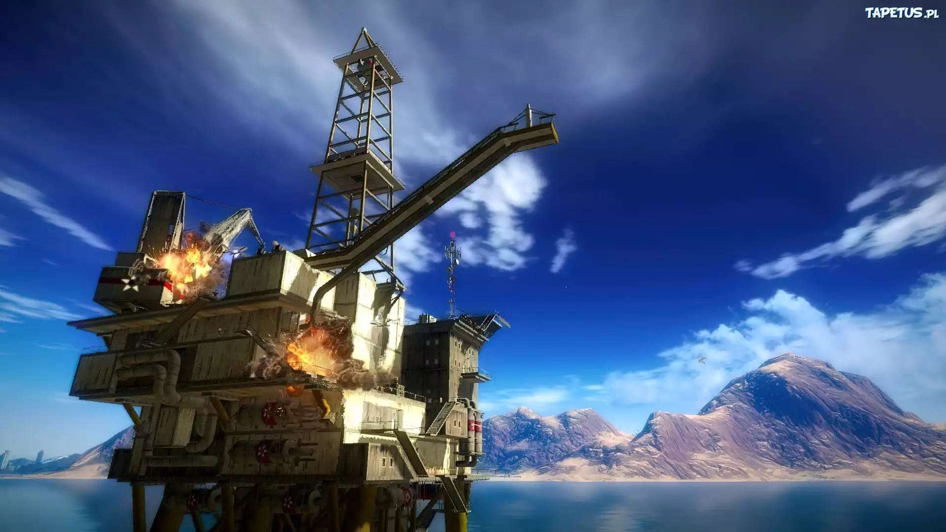Just Cause 2, Platforma, Wiertnicza