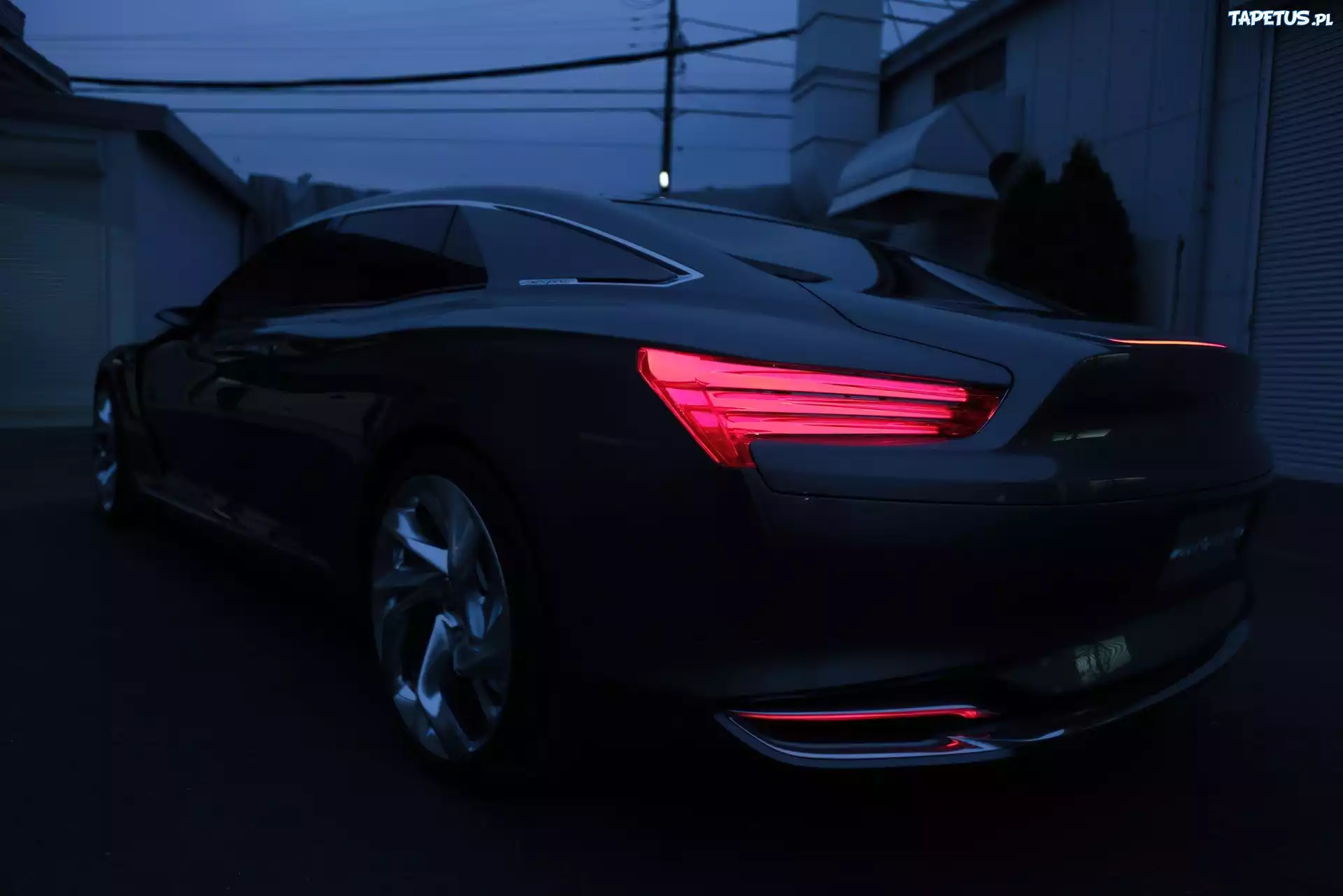 Citroen Metropolis, Światła, Neonowe