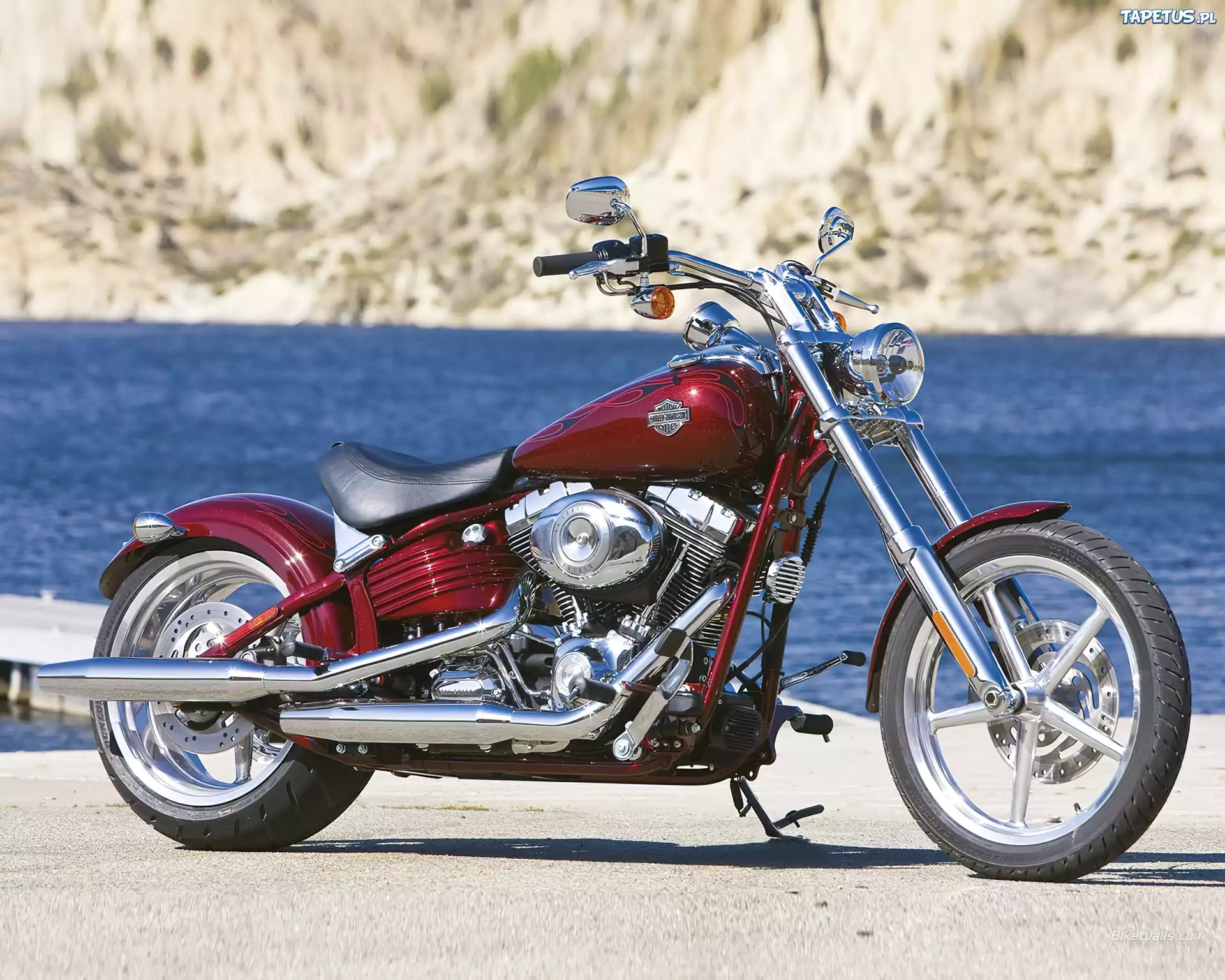 Harley, Davidson, Rocker, 2009
