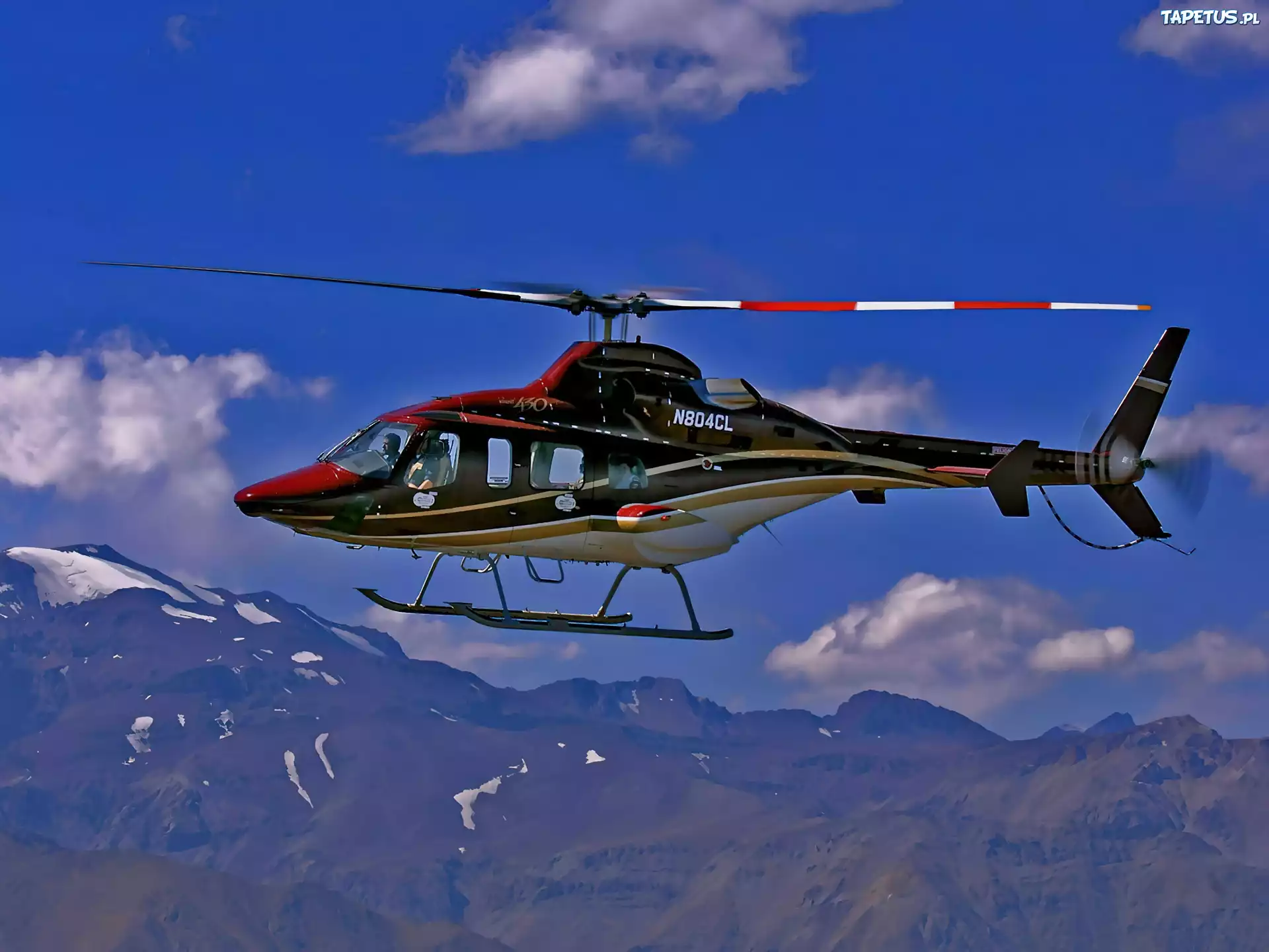 Bell-430, Góry