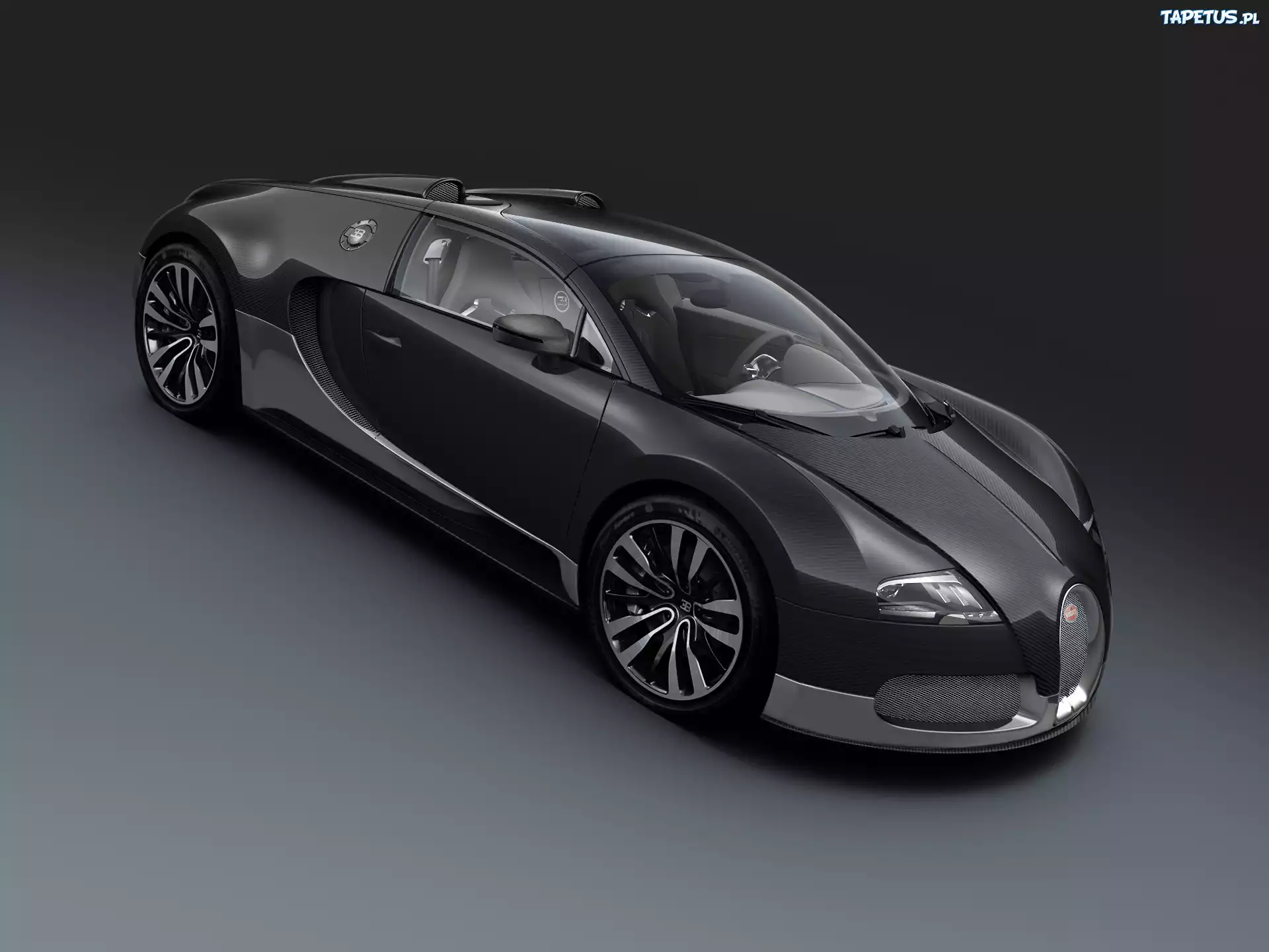 Czarny, Bugatti Veyron