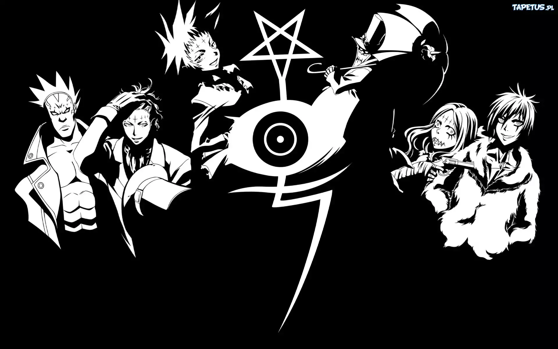D.Gray-Man, Postacie