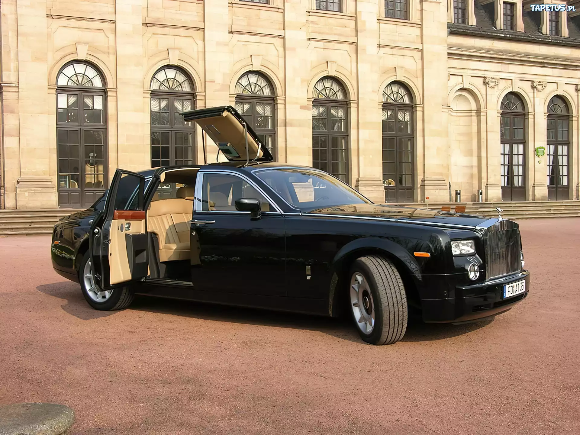 Rolls-Royce Phantom, Otwierany, Dach