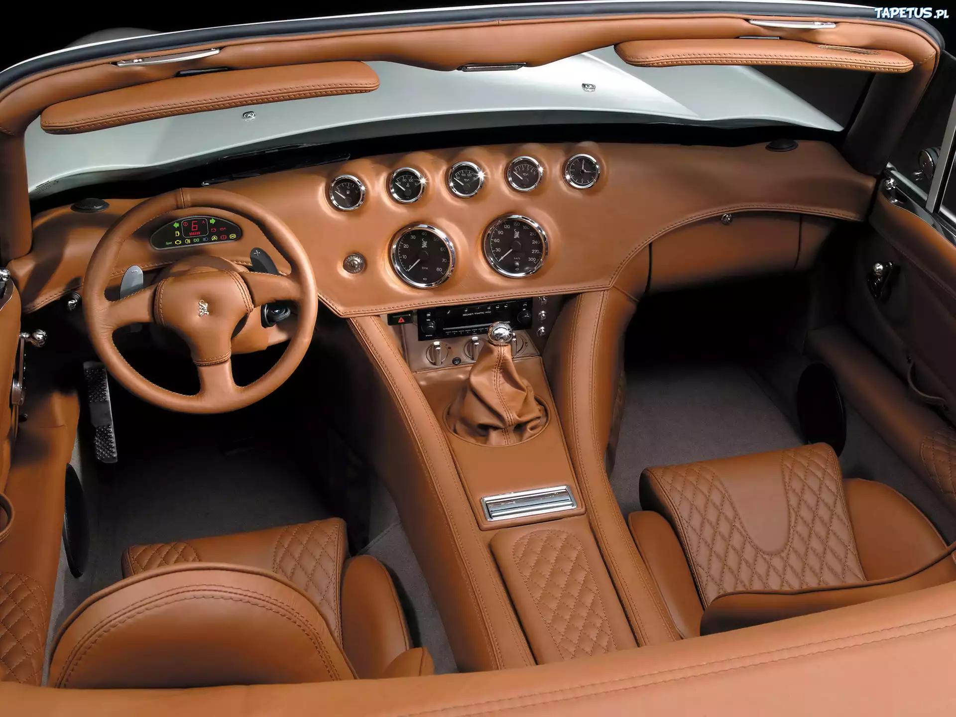 Wiesmann MF3, Pikowana, Skóra
