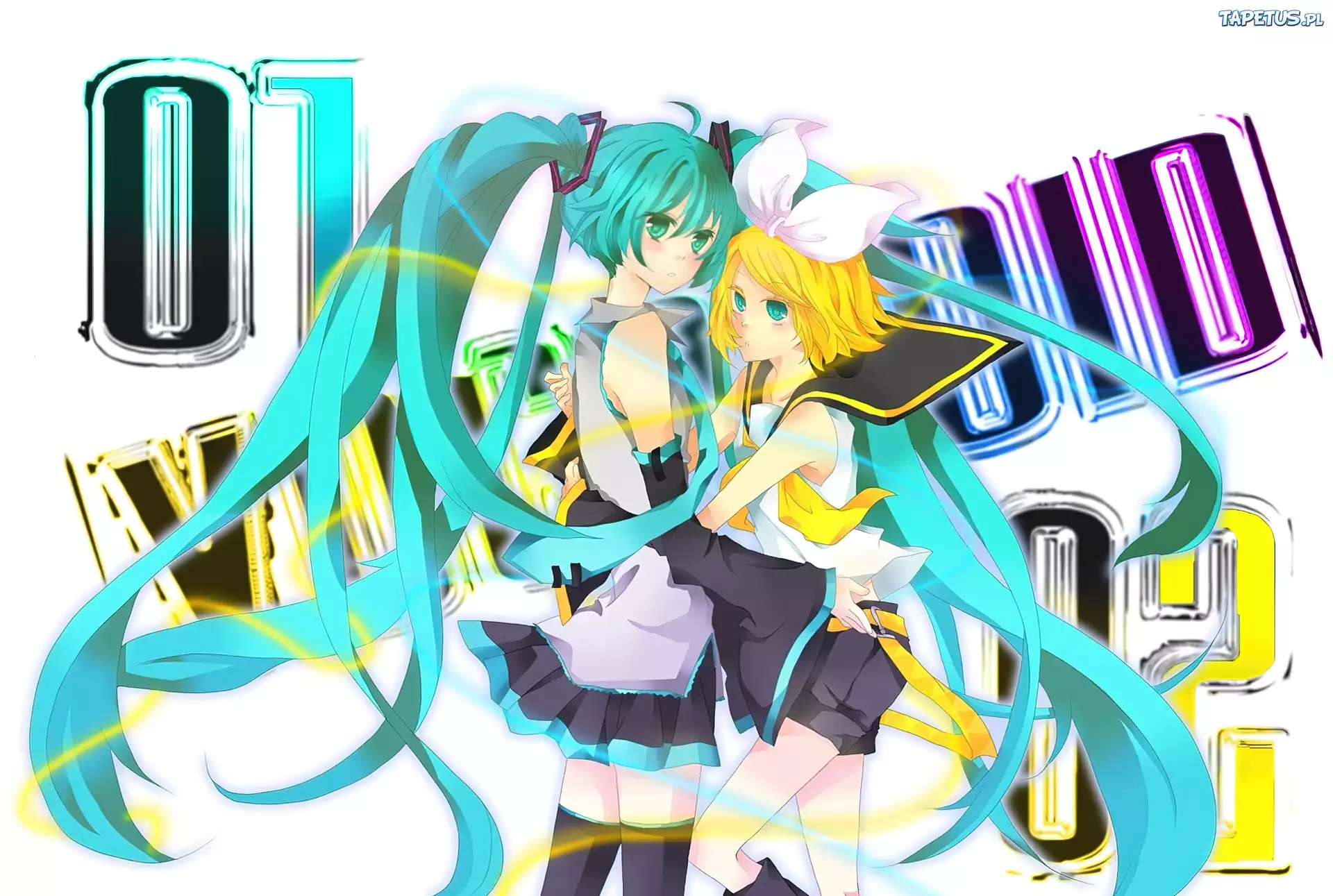 Vocaloid, Miku Hutsane, Rin Kagamine
