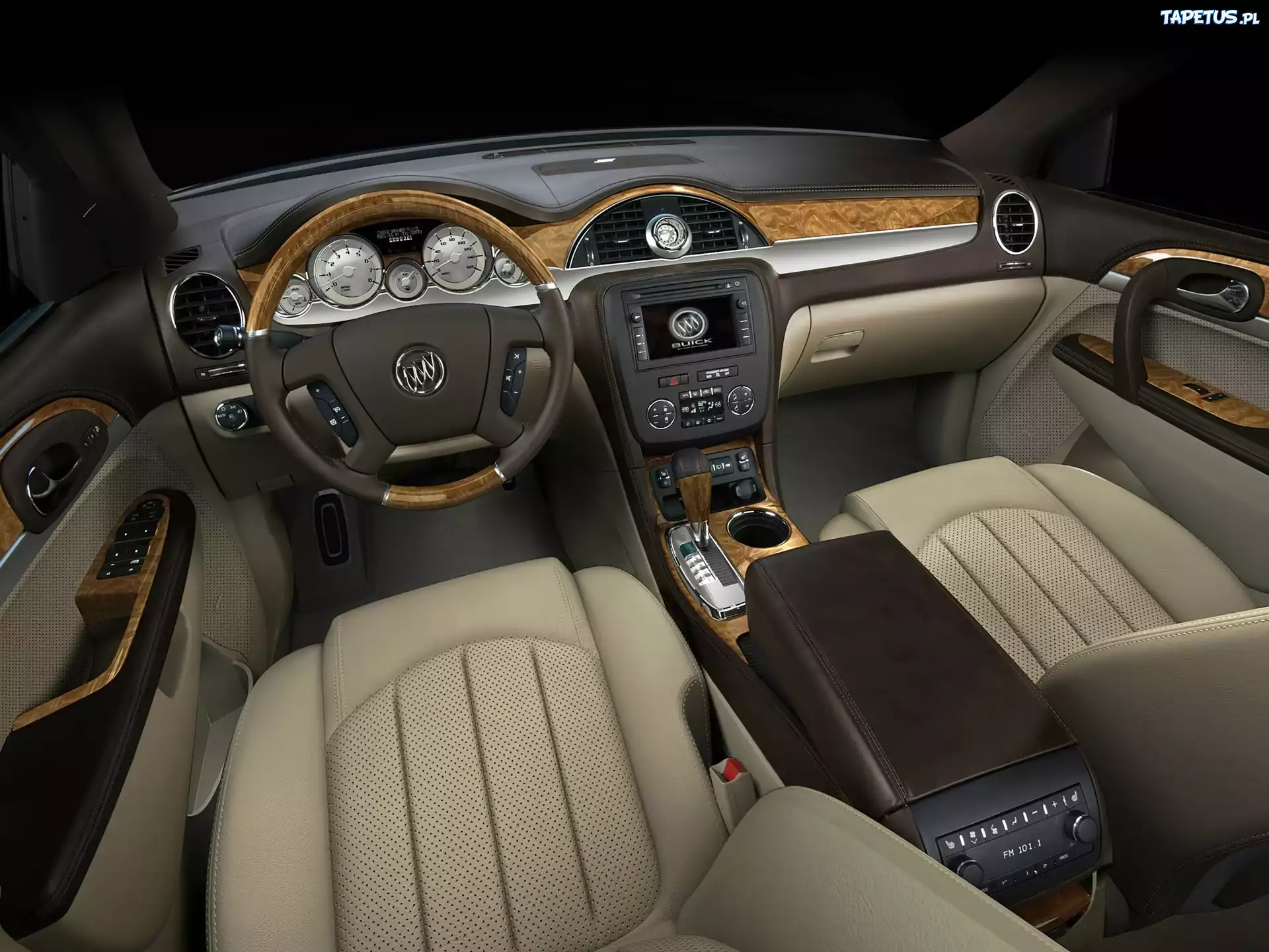 Wnętrze, Buick Enclave