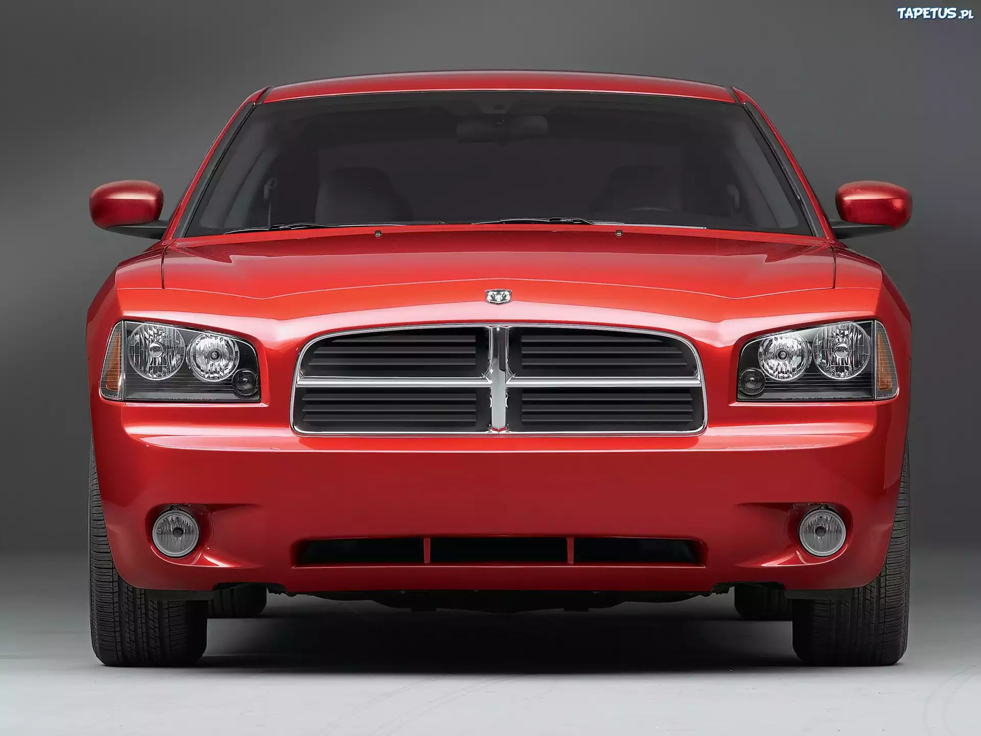 Przód, Dodge Charger, Zderzak, Grill