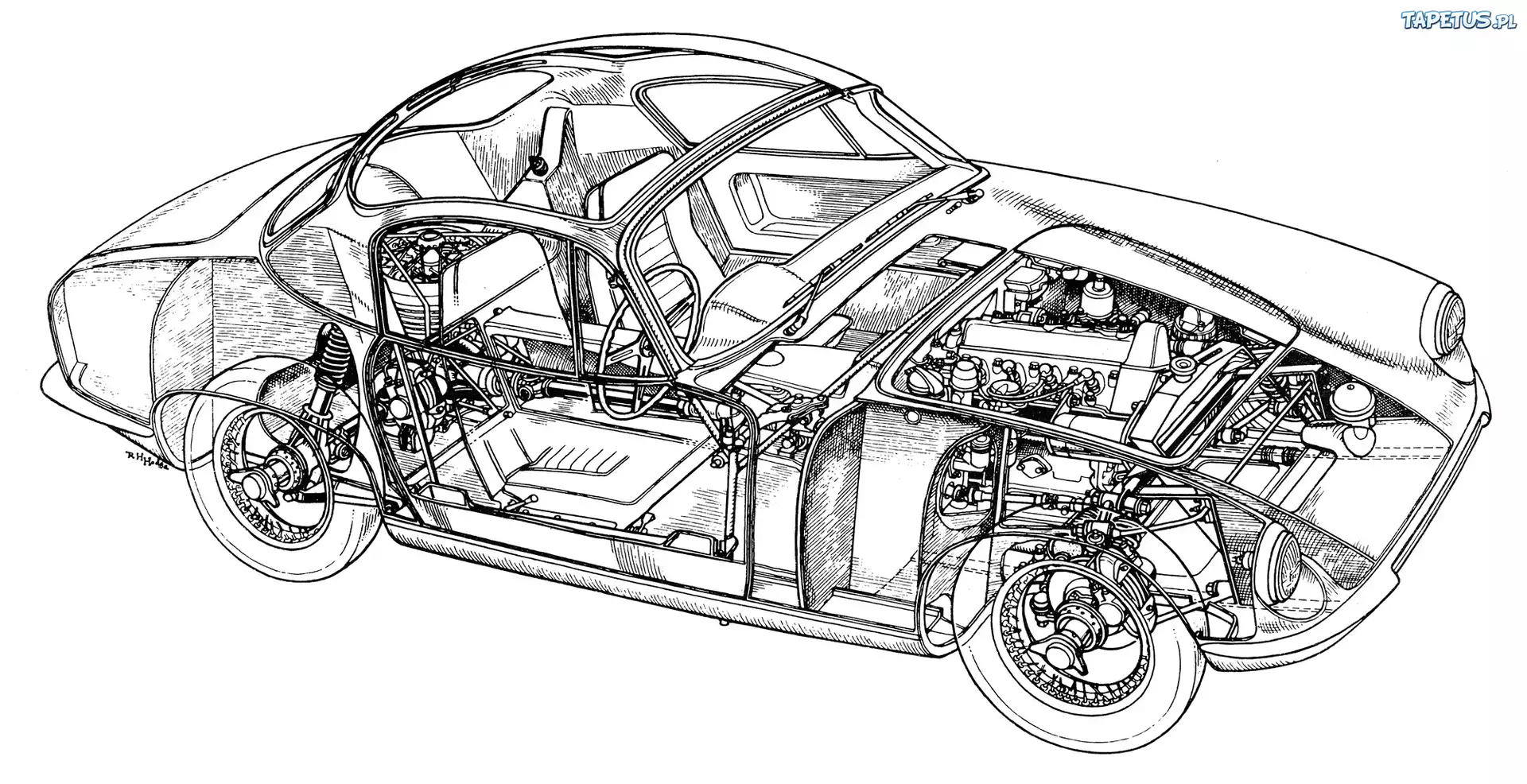 Lotus Elite, Szkic