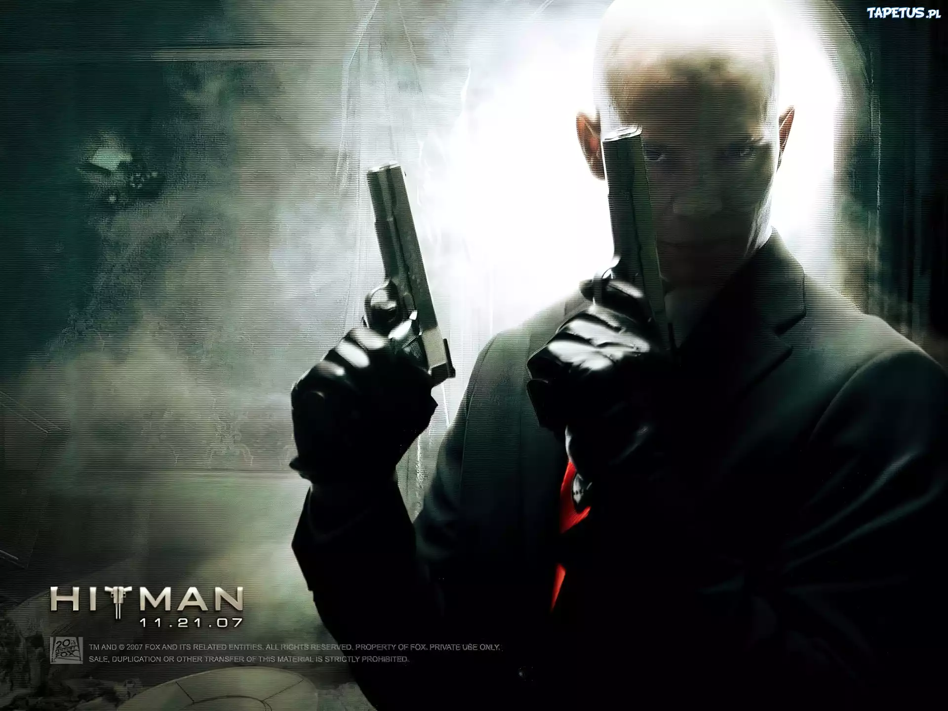 Hitman, garnitur, broń, Timothy Olyphant