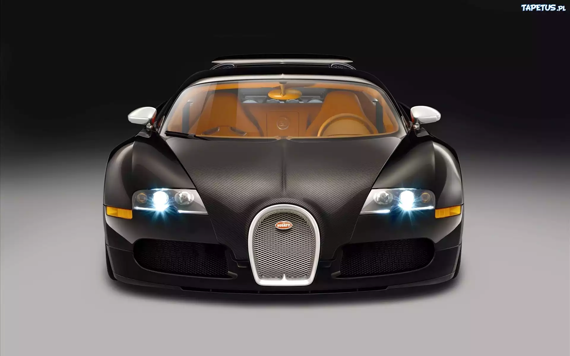 Przód, Bugatti Veyron, Ksenony