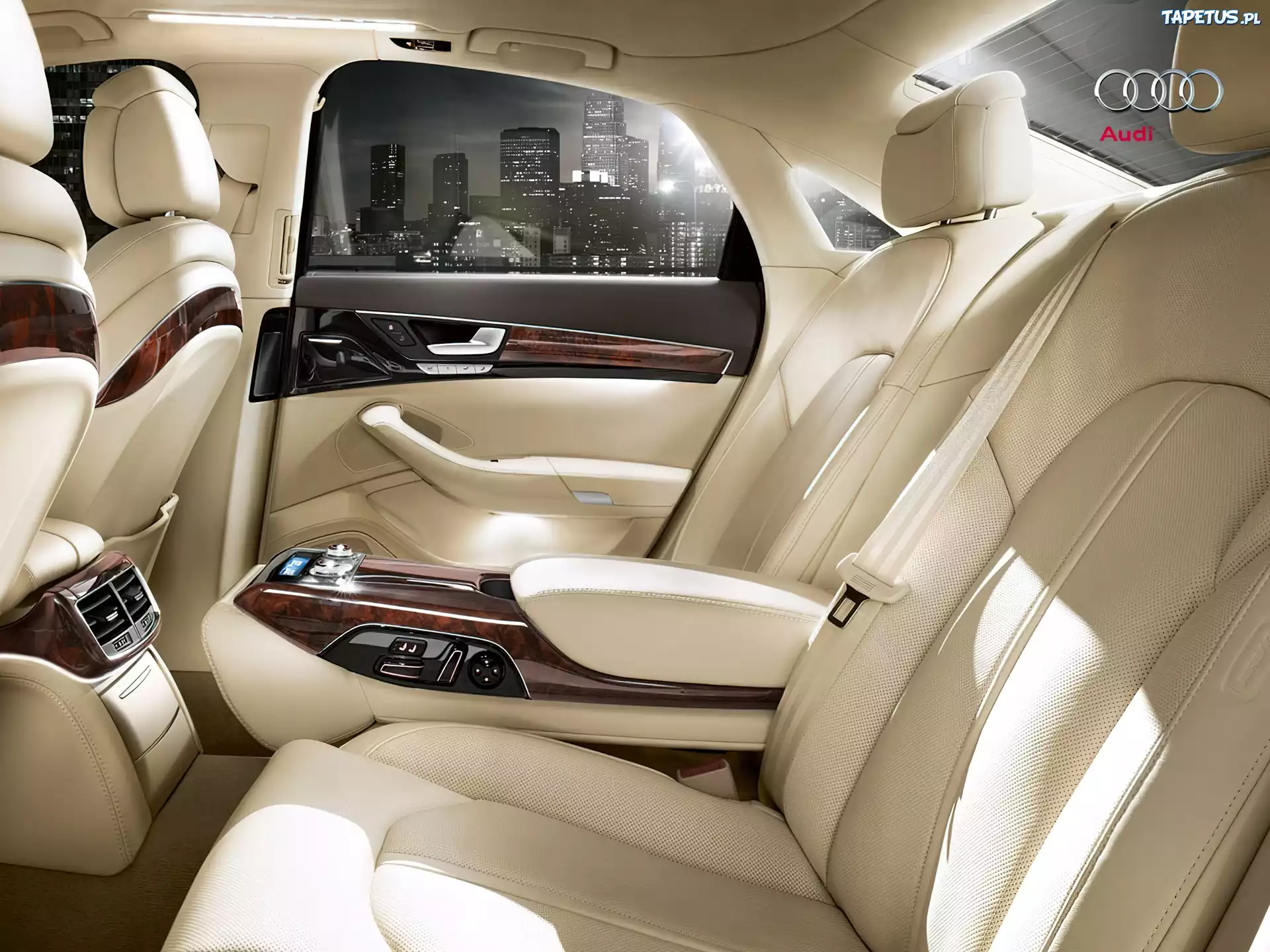 Audi A8 D4, Tylne, Siedzenia