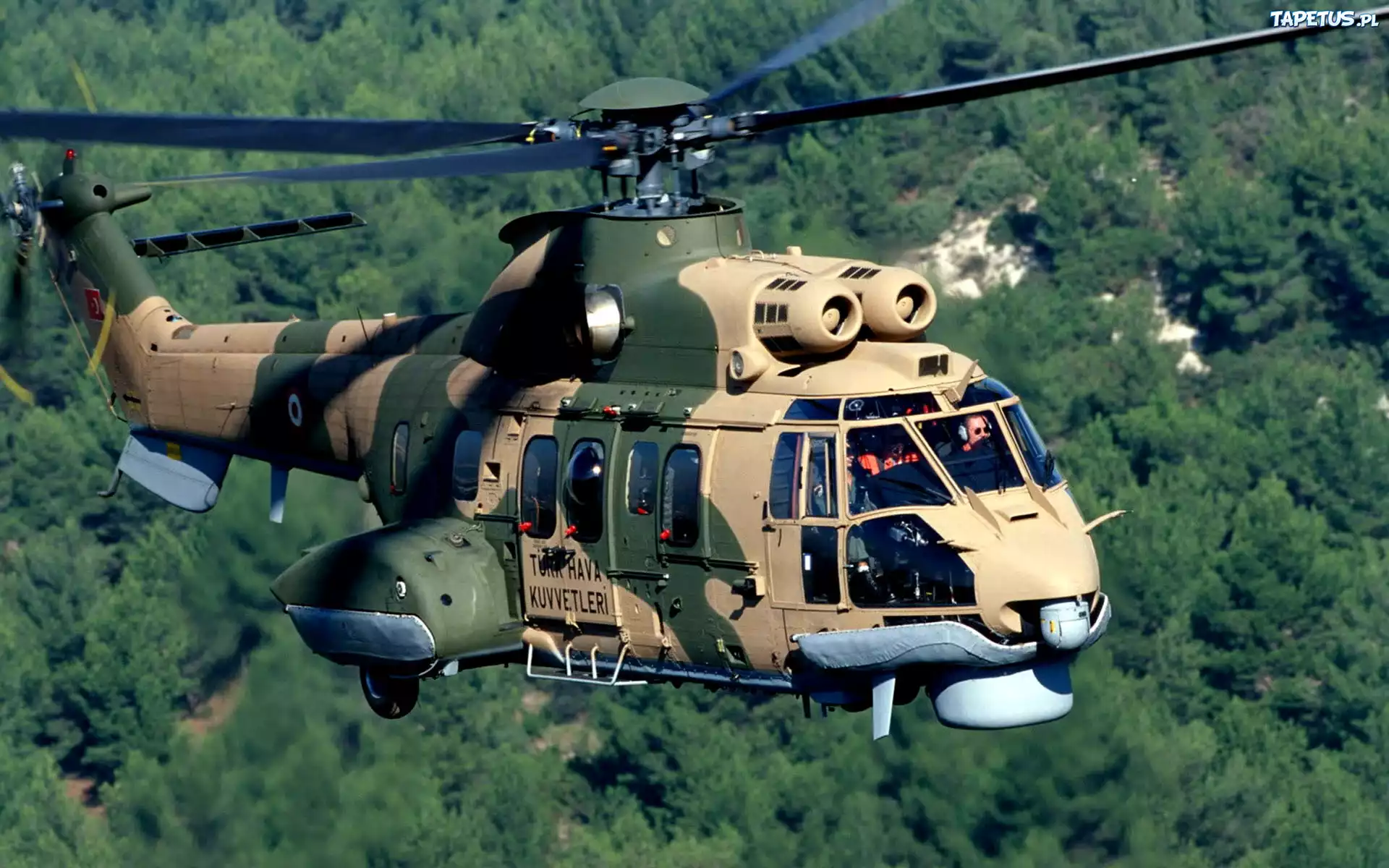Eurocopter AS-532 Cougar, Kamuflaż
