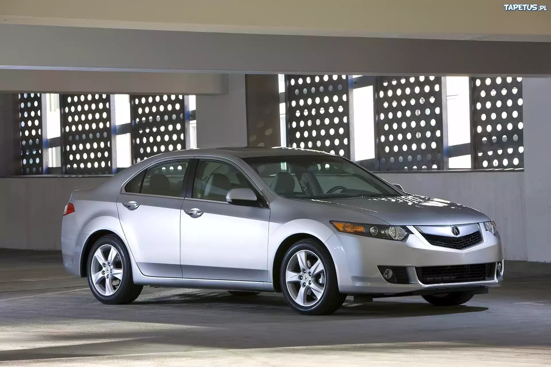 Prawy, Bok, Acura TSX, Garaż